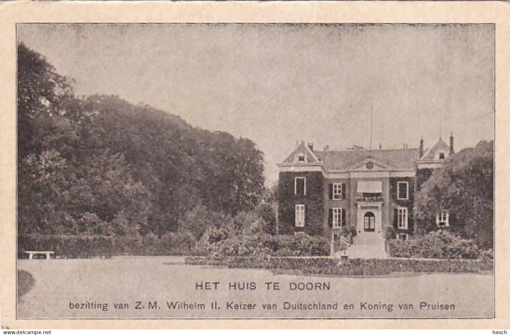 23789Het Huis Te DoornHuize Doorn. Doorn, Acacialaan. (zie Hoeken En Randen) - Doorn