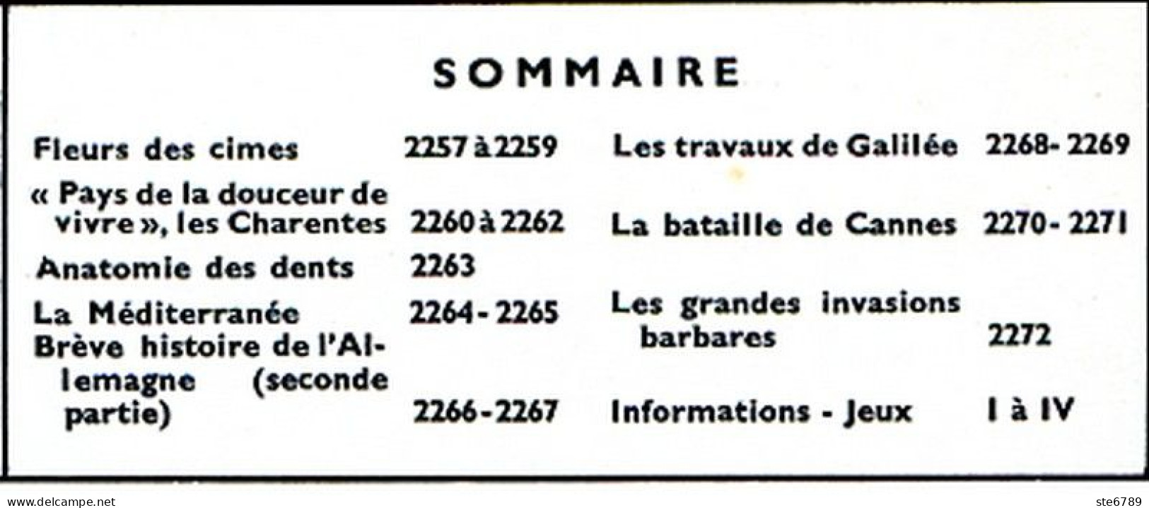 Tout L'univers 1966 N° 142 Fleurs D Cimes , Les Charentes , La Méditerranée , Travaux Galilée , Bataille De Cannes , Inv - Informaciones Generales