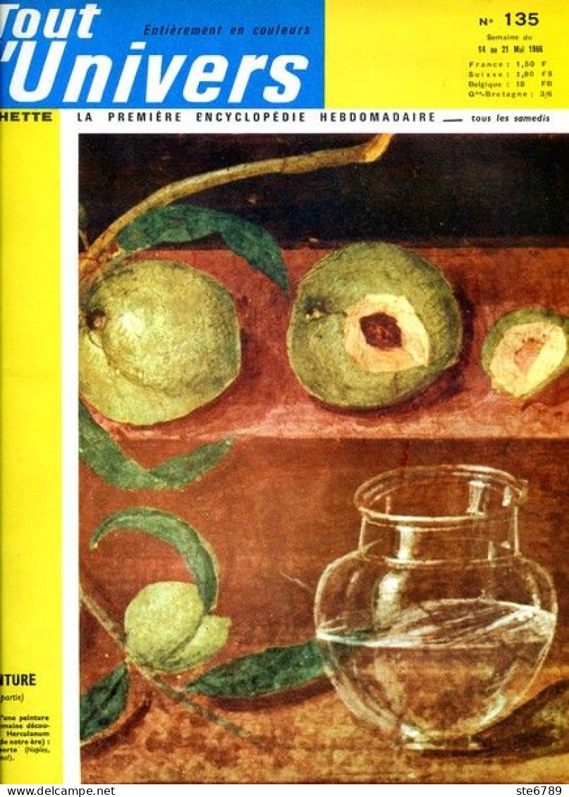 Tout L'univers 1966 N° 135 Prototype Et Pilote D'essai , Science Des Babyloniens , Chutes D'eau Afrique , - Informaciones Generales