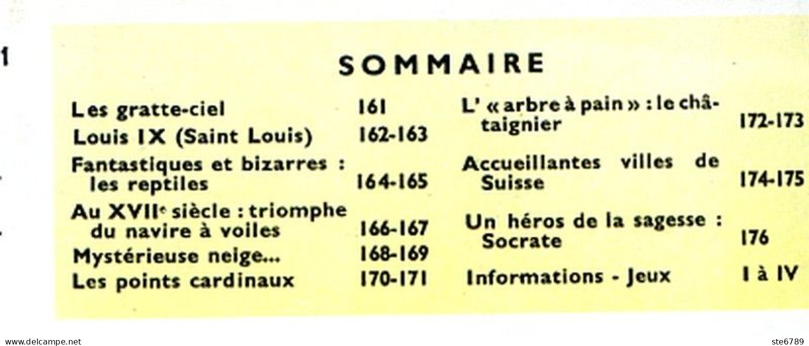 Tout L'univers 1964 N° 11 Les Gratte Ciel , Louis IX , Les Reptiles , Le Chataignier , Villes De Suisse , Socrate - Informaciones Generales