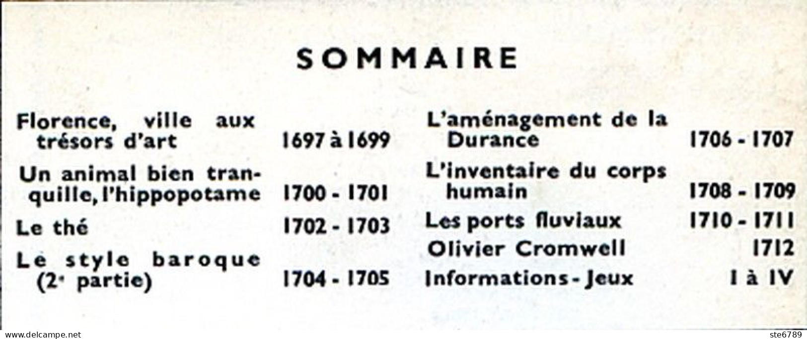 Tout L'univers 1965 N° 107 Florence , Hippopotame , Le Thé , Style Baroque , Durance , Ports Fluviaux , Olivier Cromwell - Informations Générales