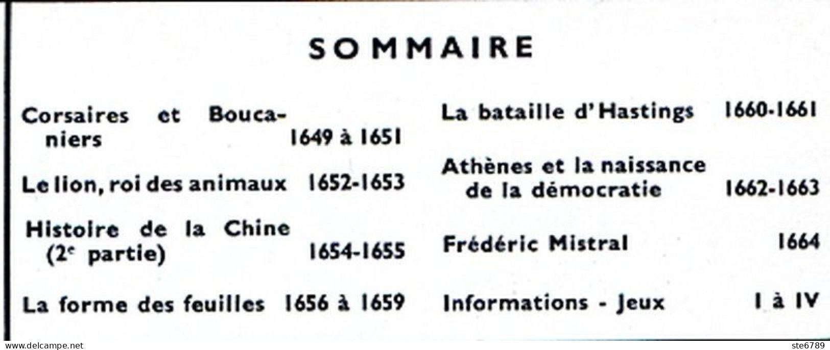 Tout L'univers 1965 N° 104 Corsaires Boucaniers , Le Lion , Chine Histoire , Bataille D'Hastings , Frédéric Mistra - Informations Générales