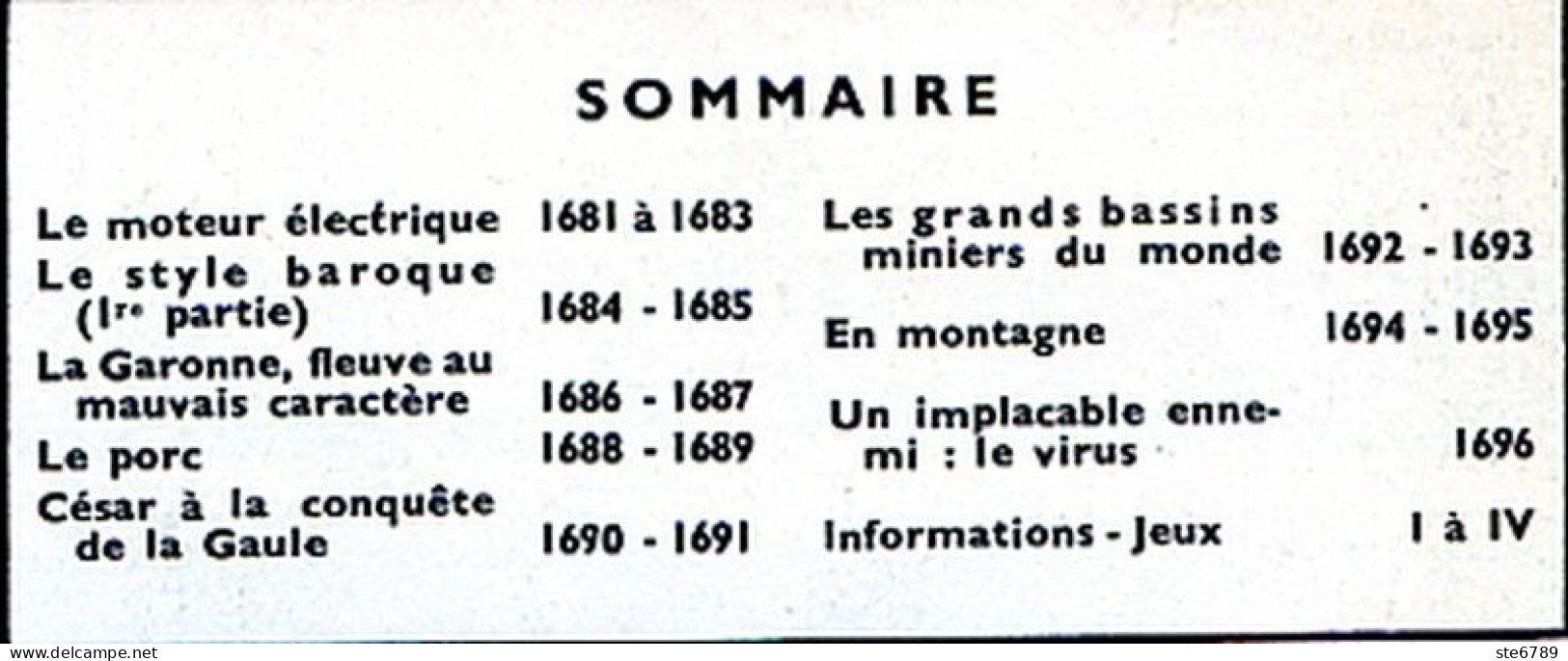 Tout L'univers 1965 N° 106 Moteur électrique , La Garonne Fleuve , Le Porc , Grands Bassins Miniers , César Conquete Gau - Informations Générales