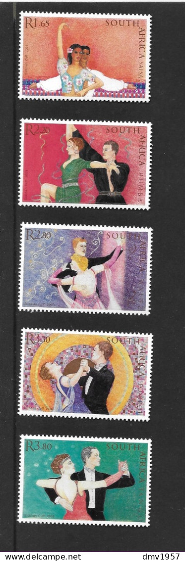 South Africa 2003 MNH Dances Sg 1432/6 - Ongebruikt