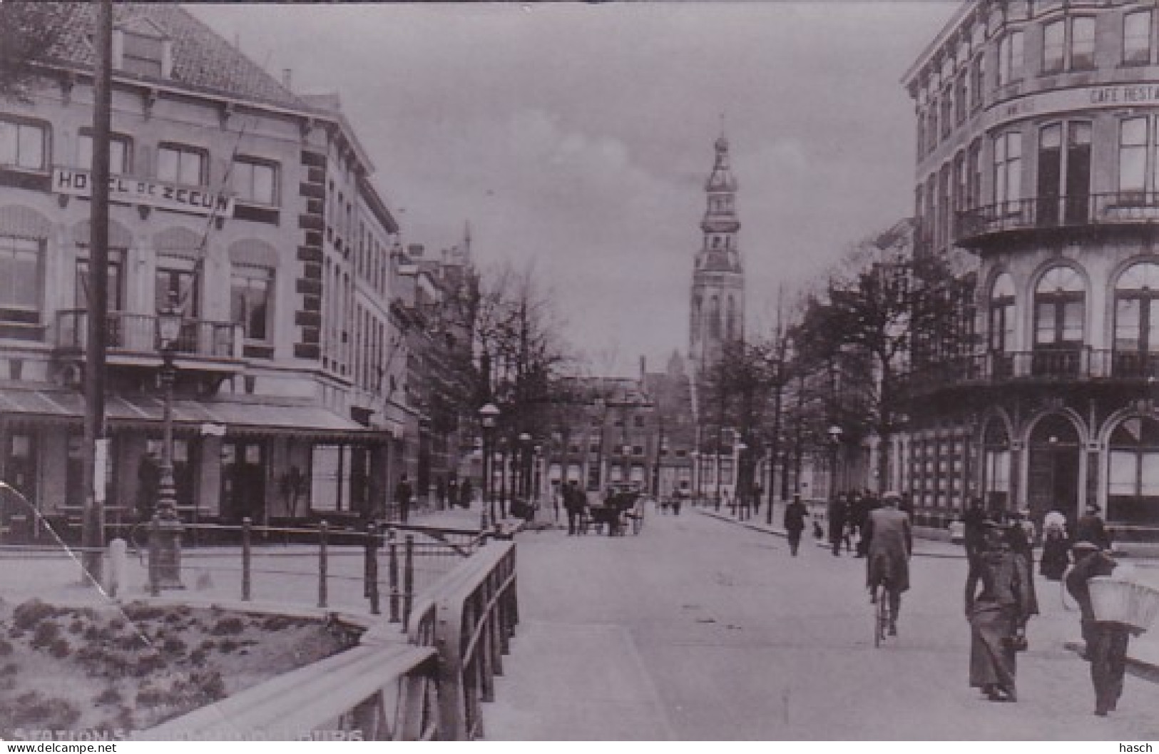 238935Middelburg, Stationstraat. (FOTO KAART) (linkonder Een Vouw) - Middelburg