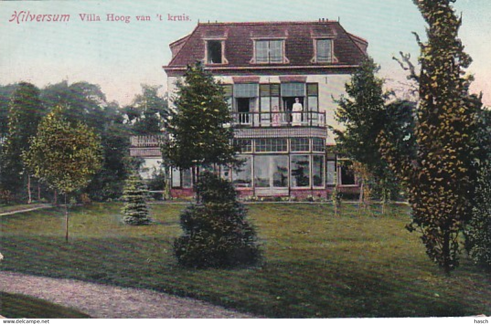 238945Hilversum, Villa Hoog Van ’t Kruis 1912 (zie Hoeken) - Hilversum