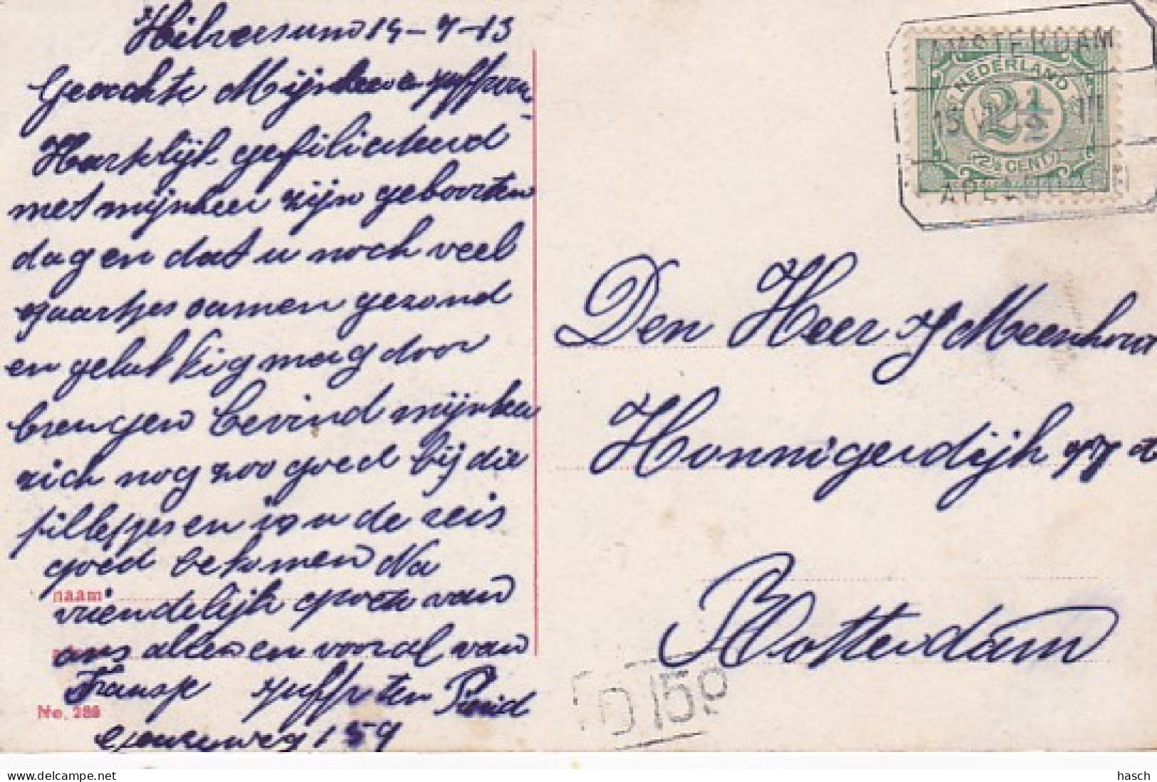 238948Hilversum, Vaart 1913 (zie Hoeken) - Hilversum