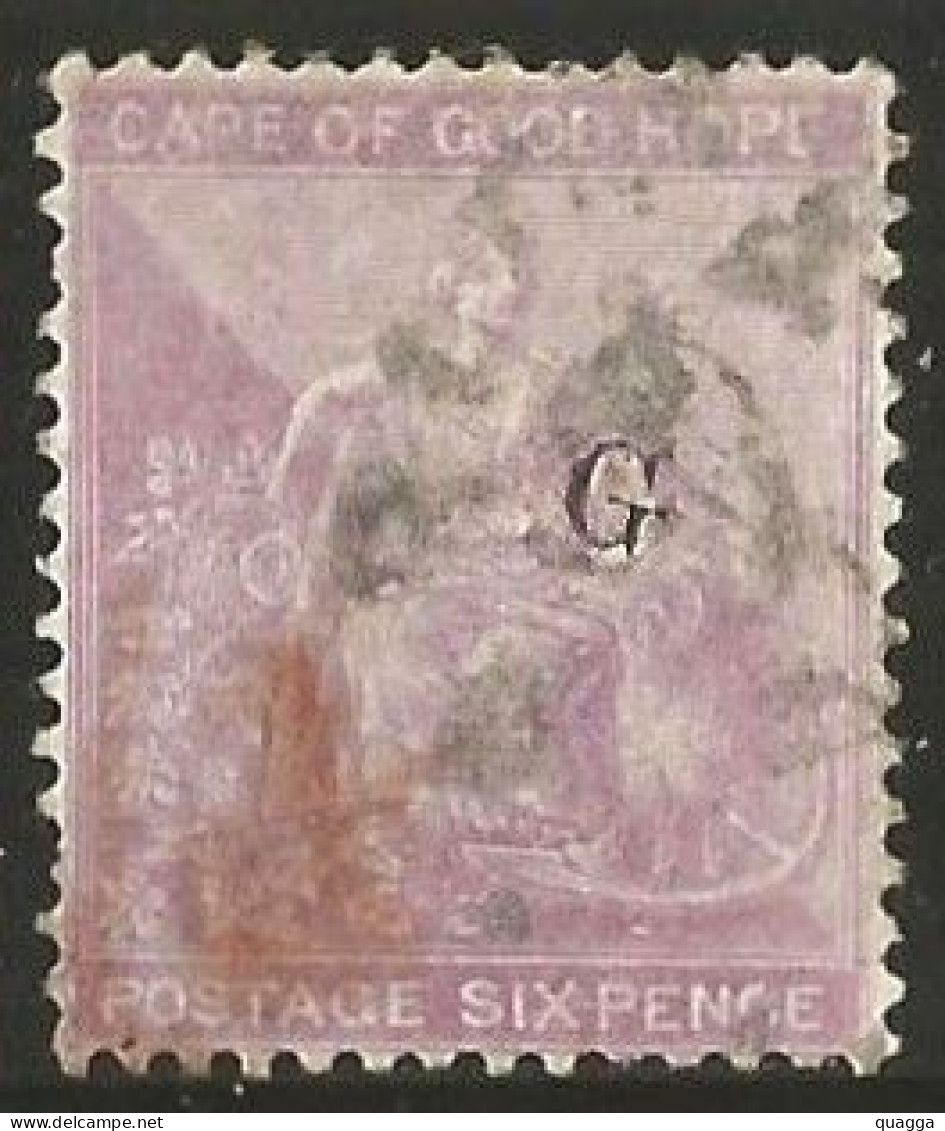 Griqualand West 1879. 6d Violet (type 17), Wmk.CC. SG 27. - Griqualand Ouest (1874-1879)