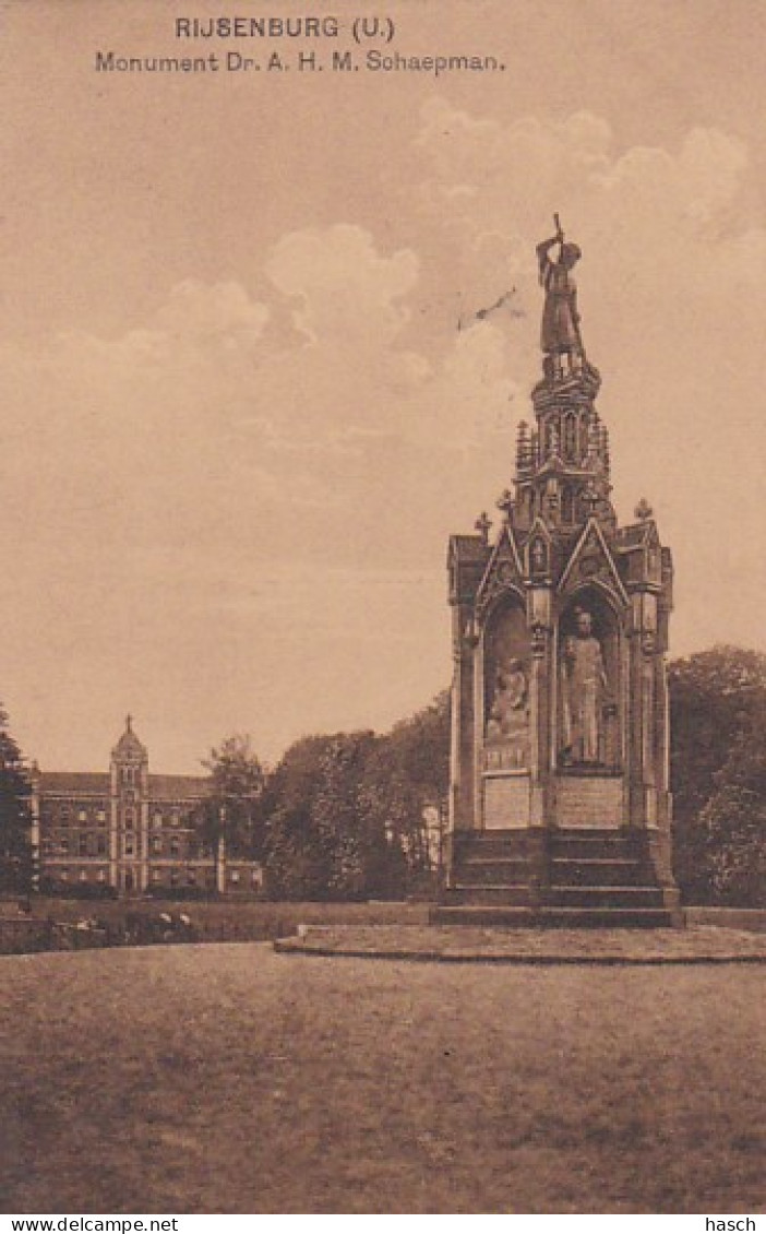 2389145Rijsenburg, Monument Dr. A. H. Schaepman. - Driebergen – Rijsenburg