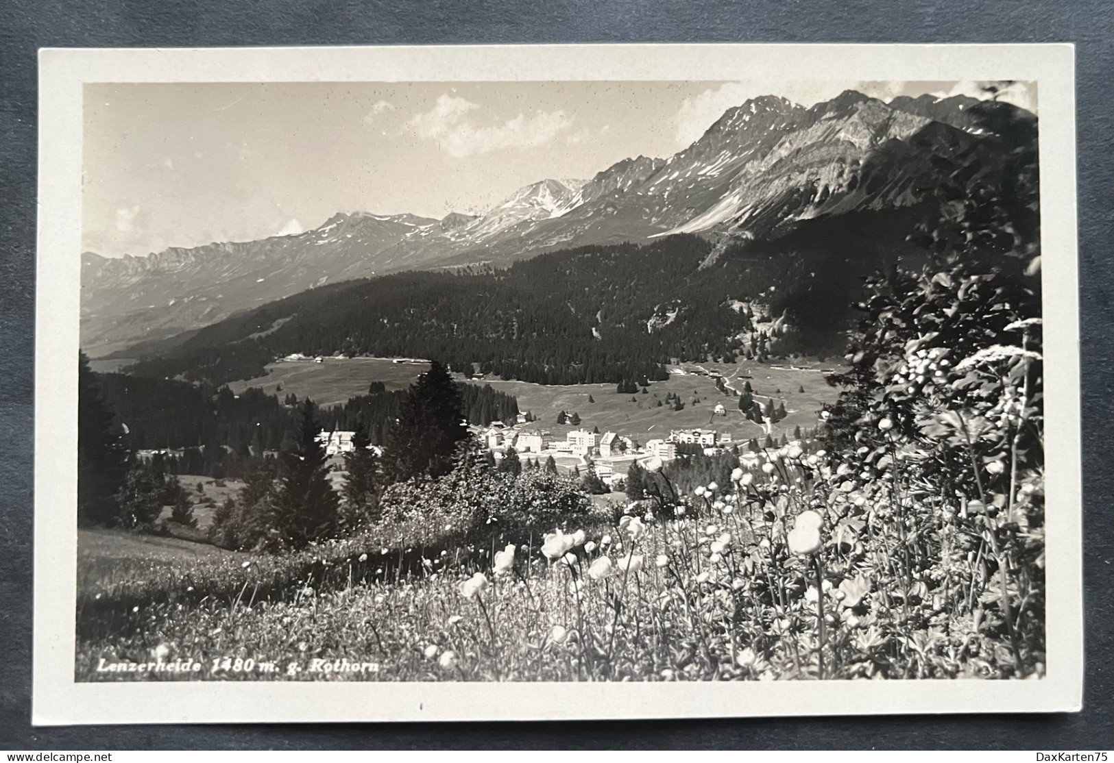 Lenzerheide Gegen Rothorn/ Fotokarte - Lantsch/Lenz