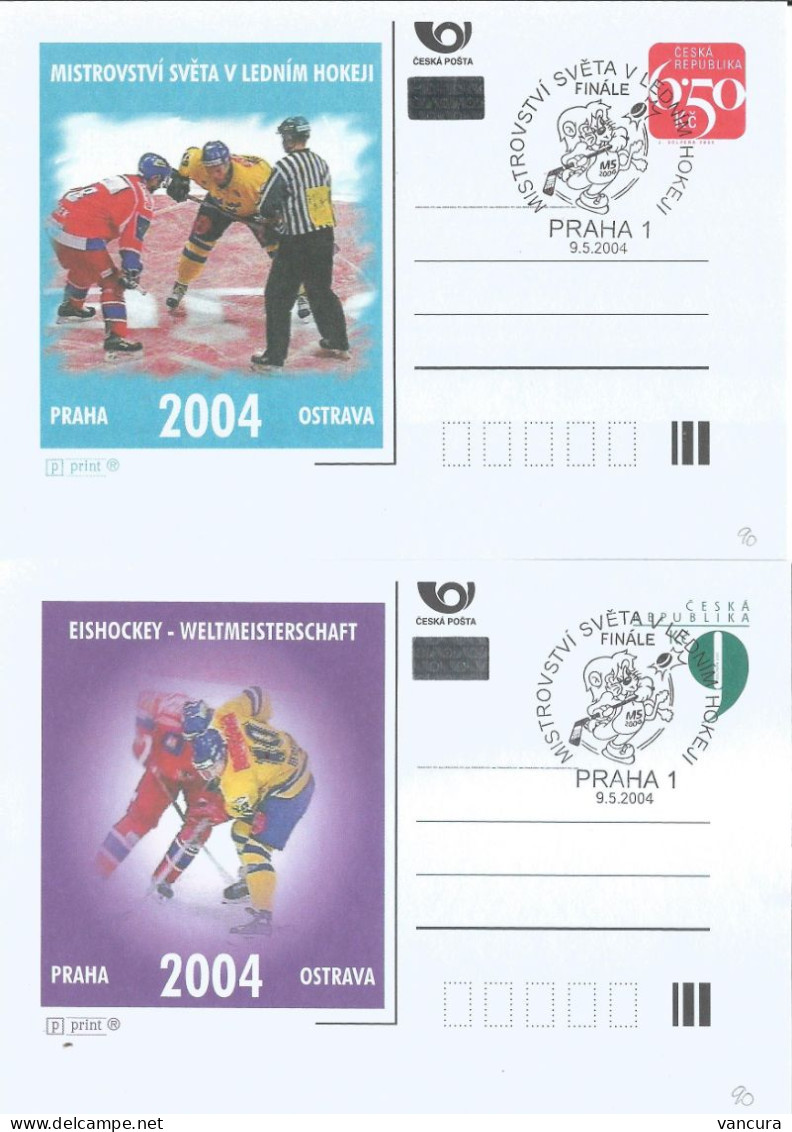 CDV B 468 Czech Republic  World Hockey Championship 2004 - Hockey (Ice)