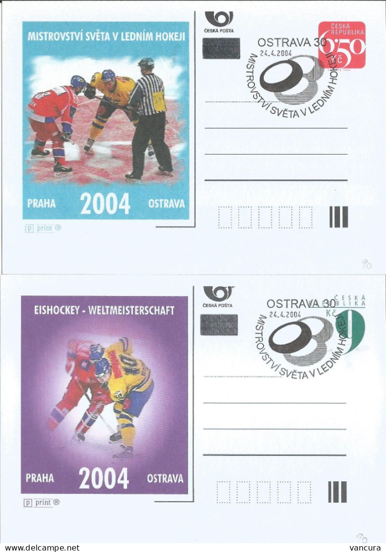 CDV B 468 Czech Republic  World Hockey Championship 2004 - Hockey (su Ghiaccio)