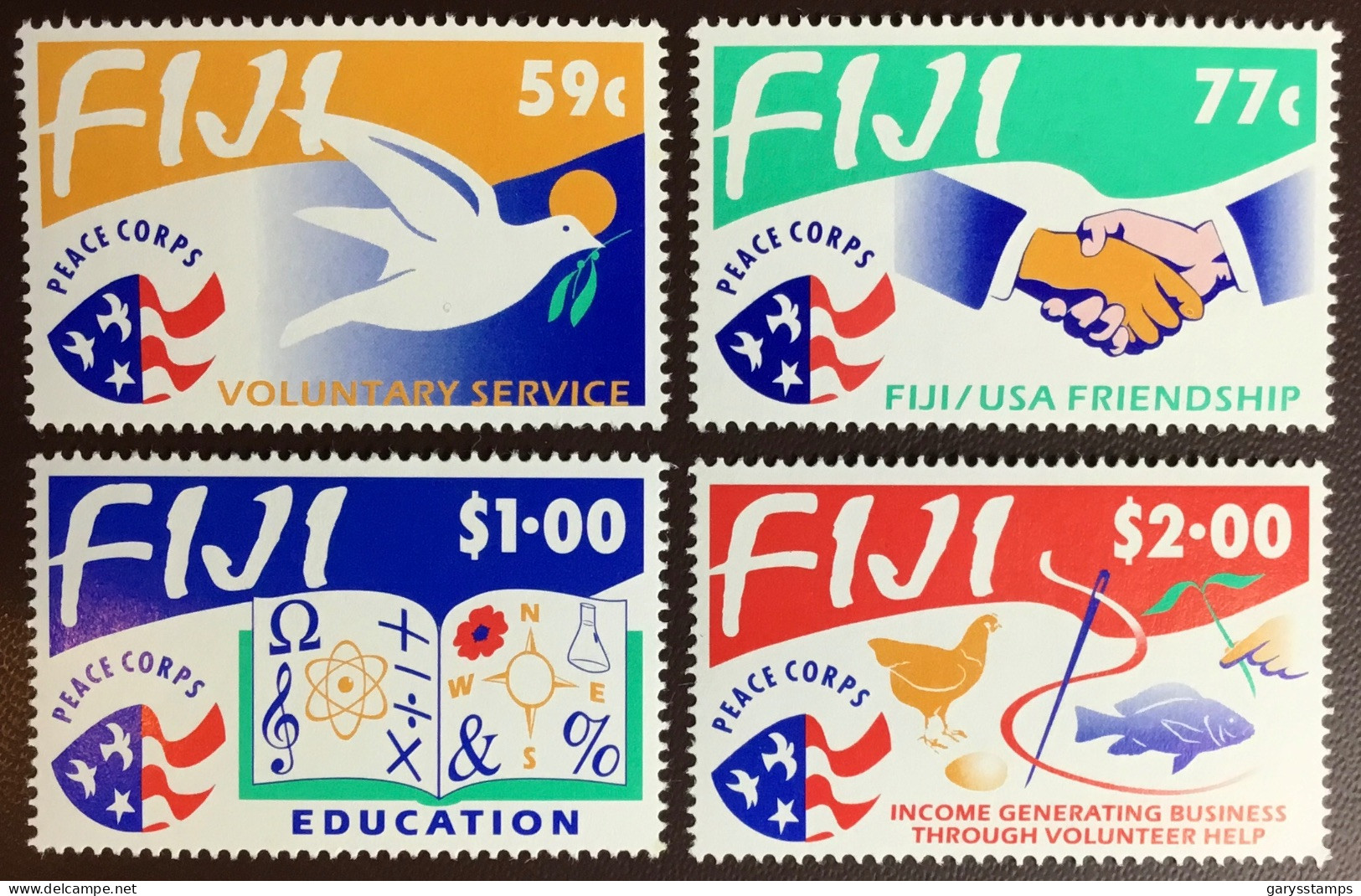 Fiji 1993 Peace Corps Anniversary MNH - Fiji (1970-...)