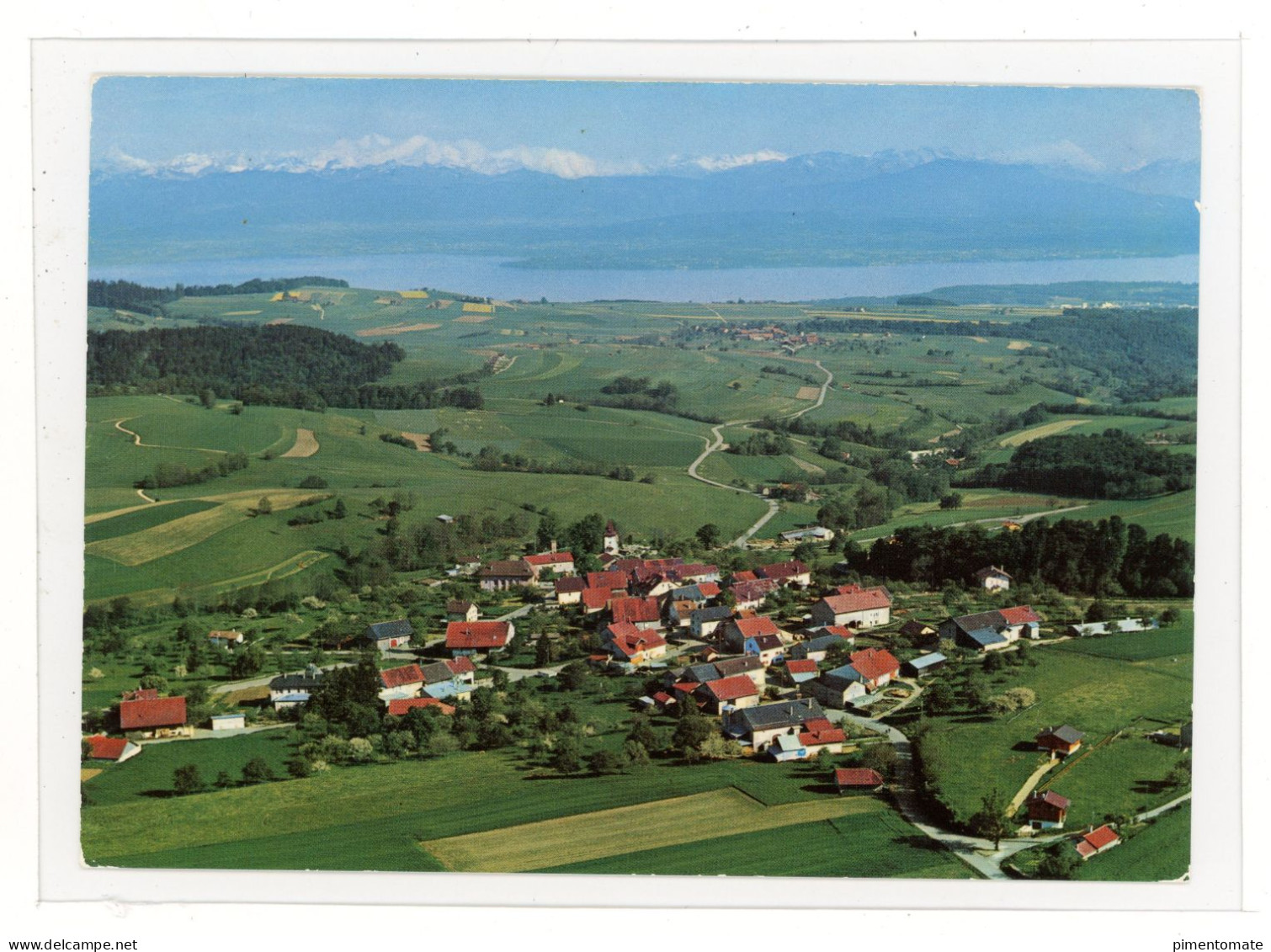 MARCHISSY LE LAC LEMAN ET LES ALPES - Marchissy