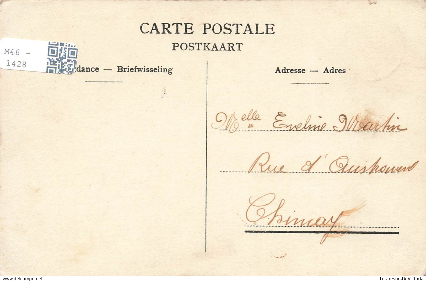 BELGIQUE - Dinant - La Citadelle - Vue Du Pont - Carte Postale Ancienne - Dinant