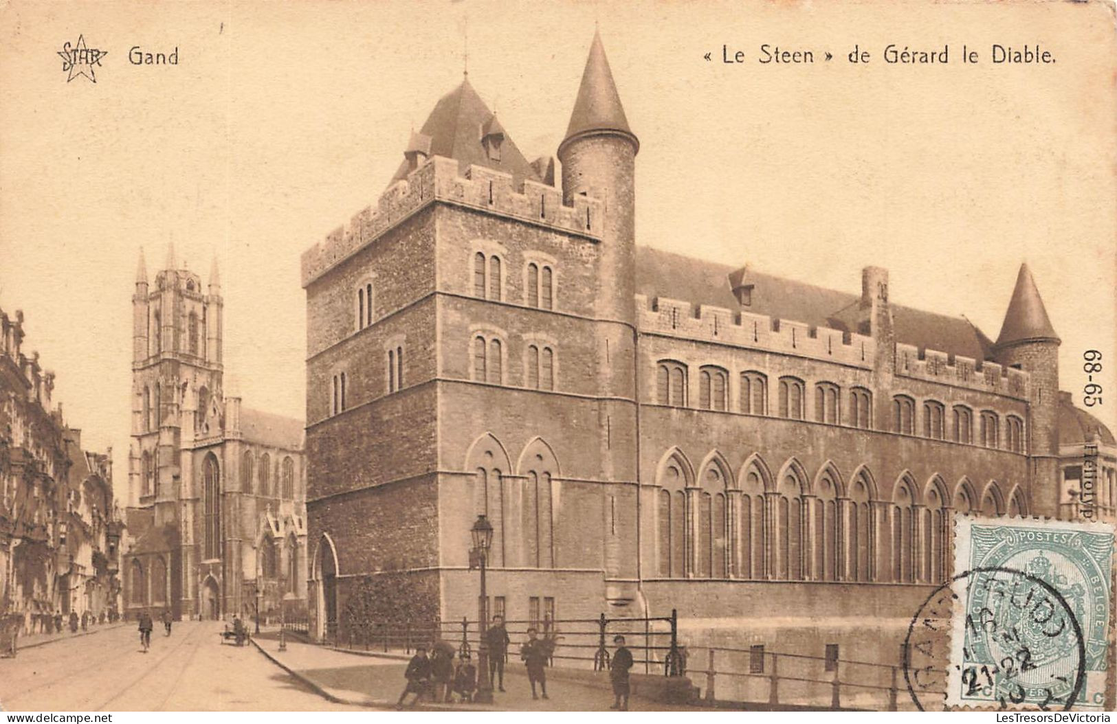 BELGIQUE - Gent - Le Steen De Gérard Le Diable - Carte Postale Ancienne - Gent