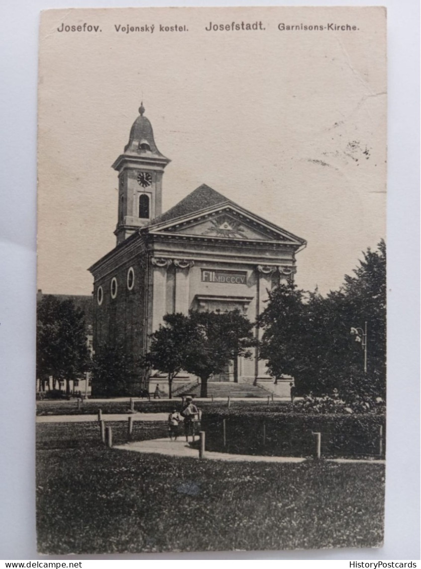 Josefov, Josefstadt, Judenstadt, Garnisions-Kirche, 1918 - Repubblica Ceca