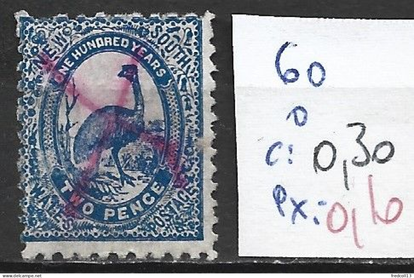 NEW SOUTH WALES 60 Oblitéré Côte 0.30 € - Used Stamps