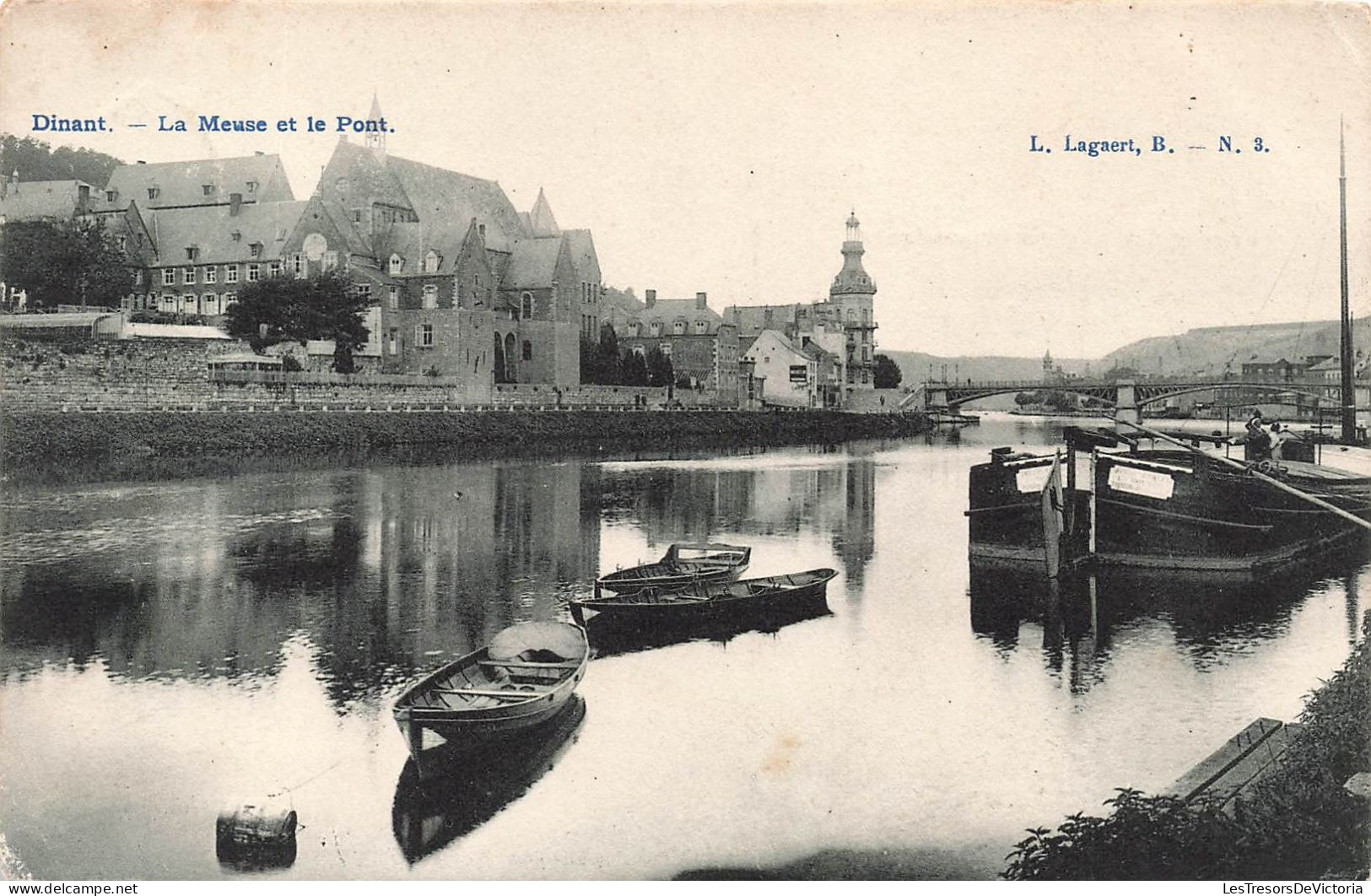 BELGIQUE - Dinant - La Meuse Et Le Pont - Carte Postale Ancienne - Dinant