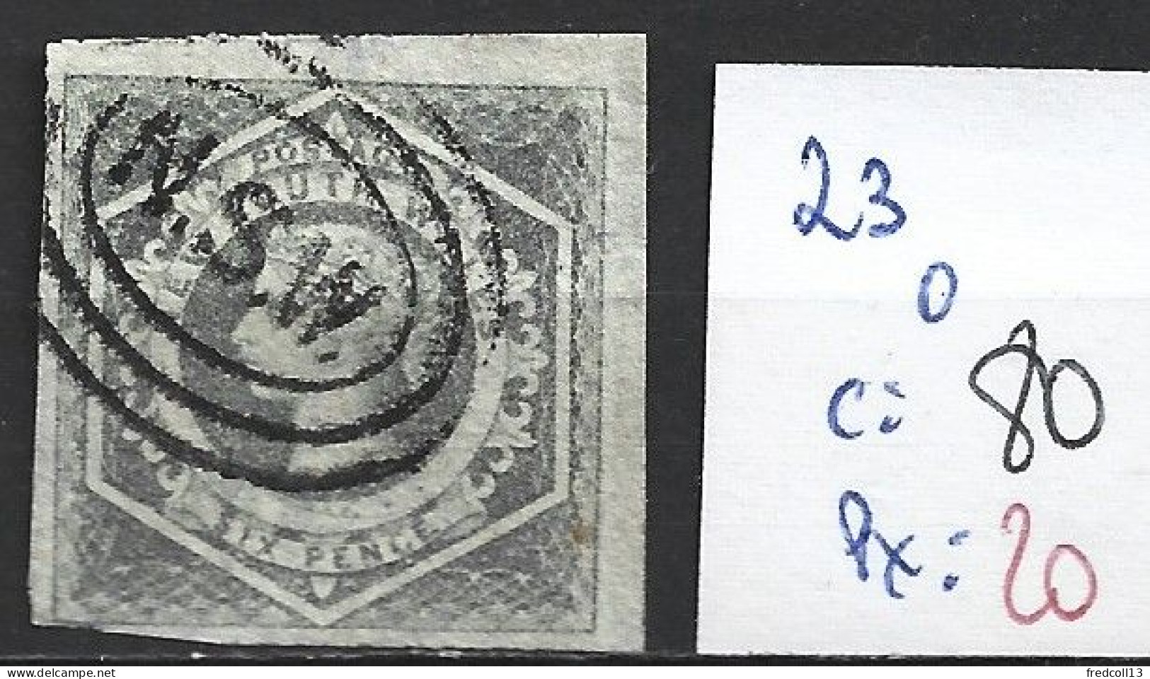 NEW SOUTH WALES 23 Oblitéré Côte 80 € - Used Stamps