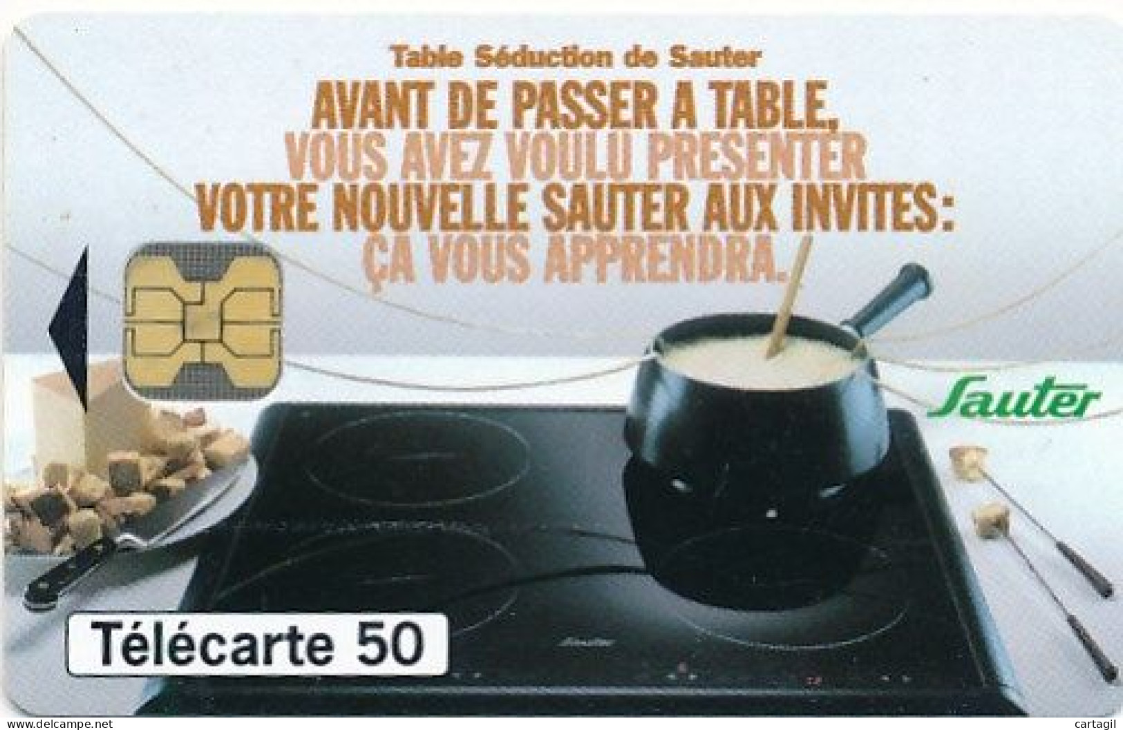 Télécarte ( 06/97) France- Pub Sauter (motif, état, Années, Unités, Etc Voir Scan) + Port - Unclassified