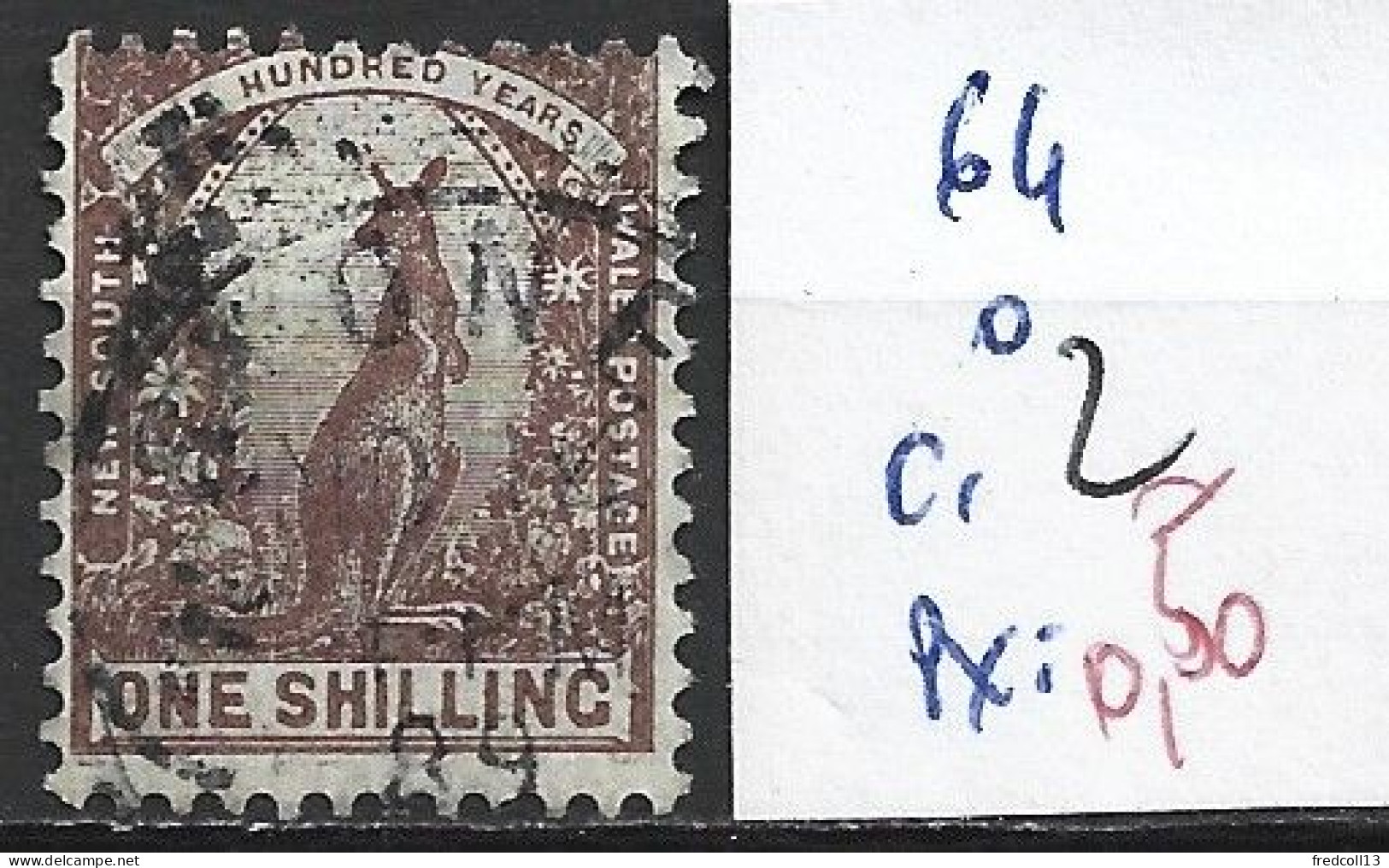 NEW SOUTH WALES 64 Oblitéré Côte 2 € - Used Stamps