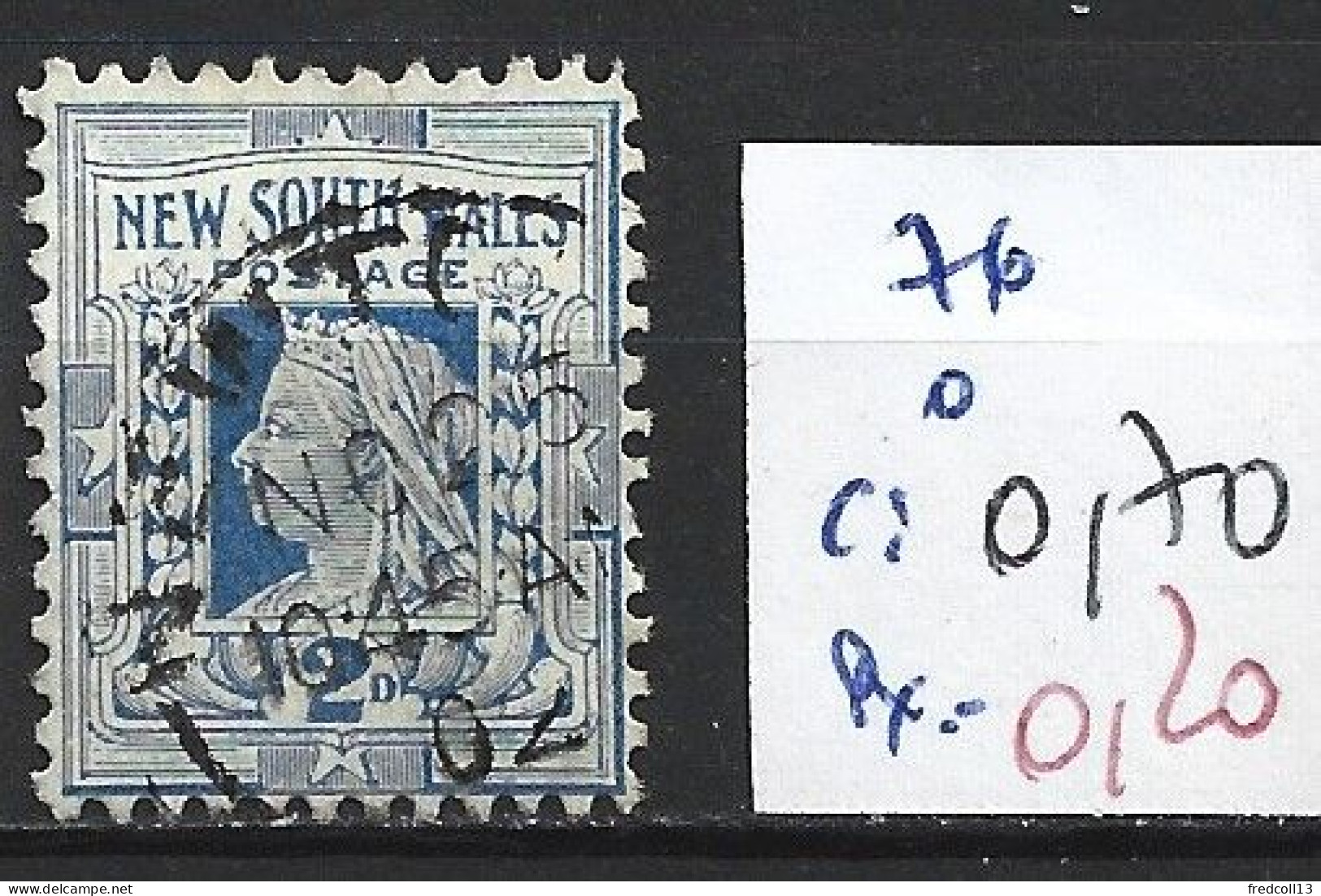 NEW SOUTH WALES 76 Oblitéré Côte 0.70 € - Used Stamps