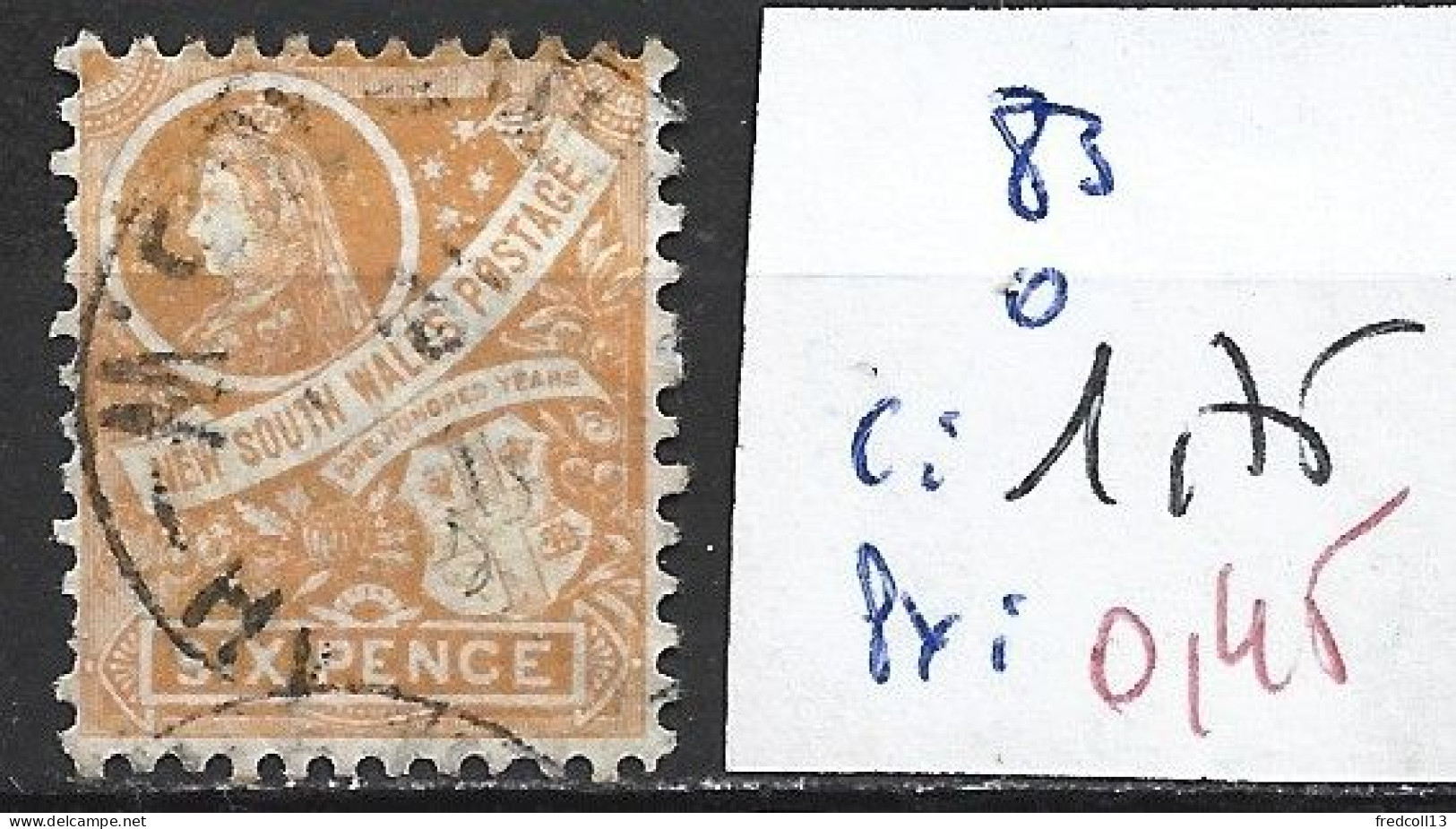 NEW SOUTH WALES 83 Oblitéré Côte 1.75 € - Used Stamps