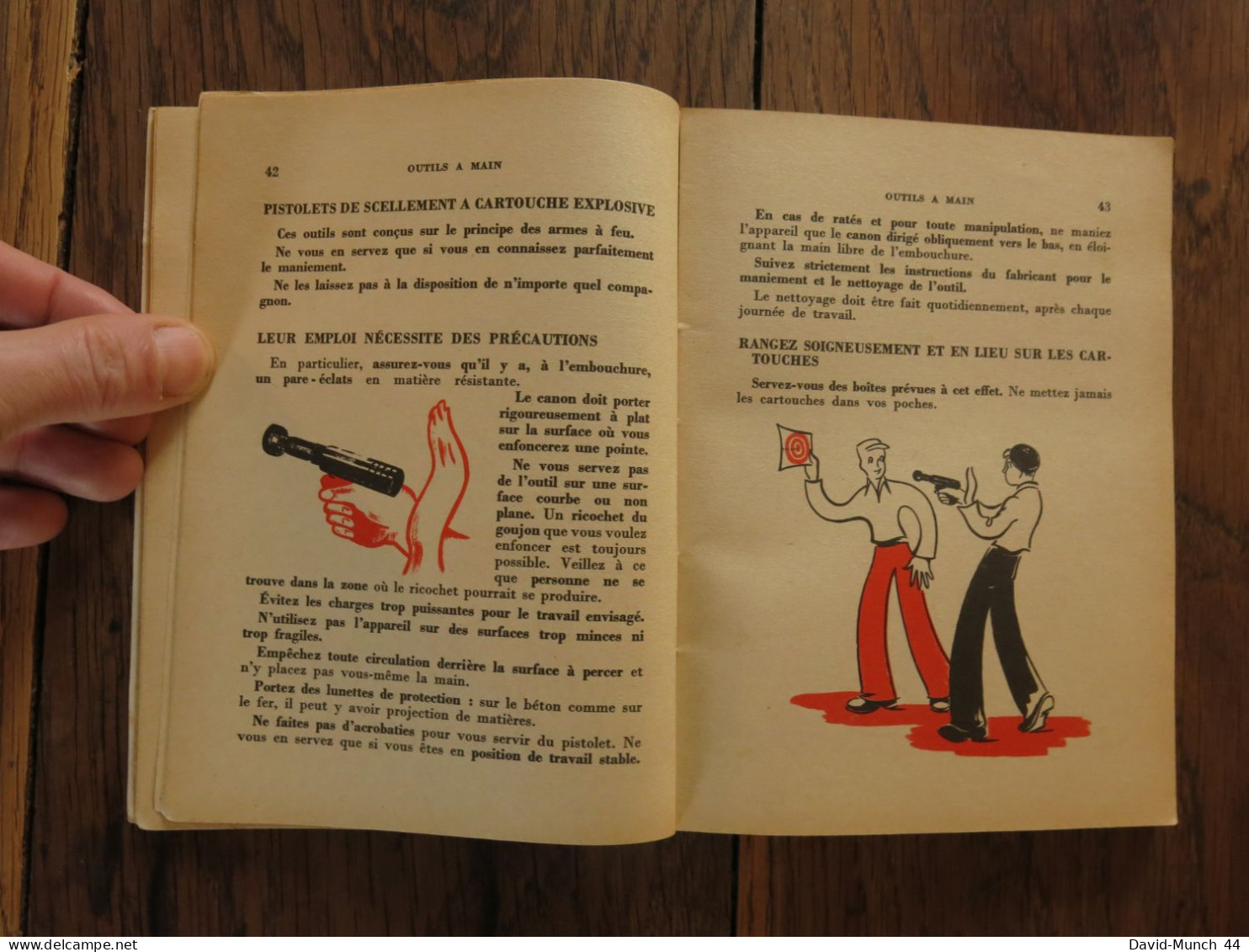 Conseils de sécurité à l'usage des ouvriers et apprentis de tous les corps de profession. 1960