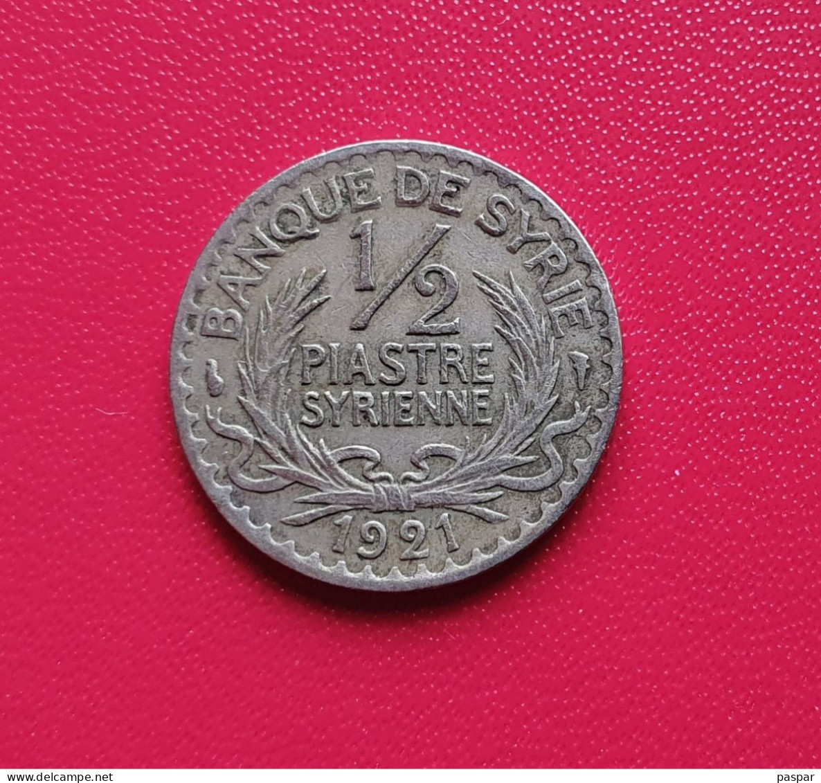 Banque De Syrie 1/2 Piastre Syrienne 1921 - Syrie