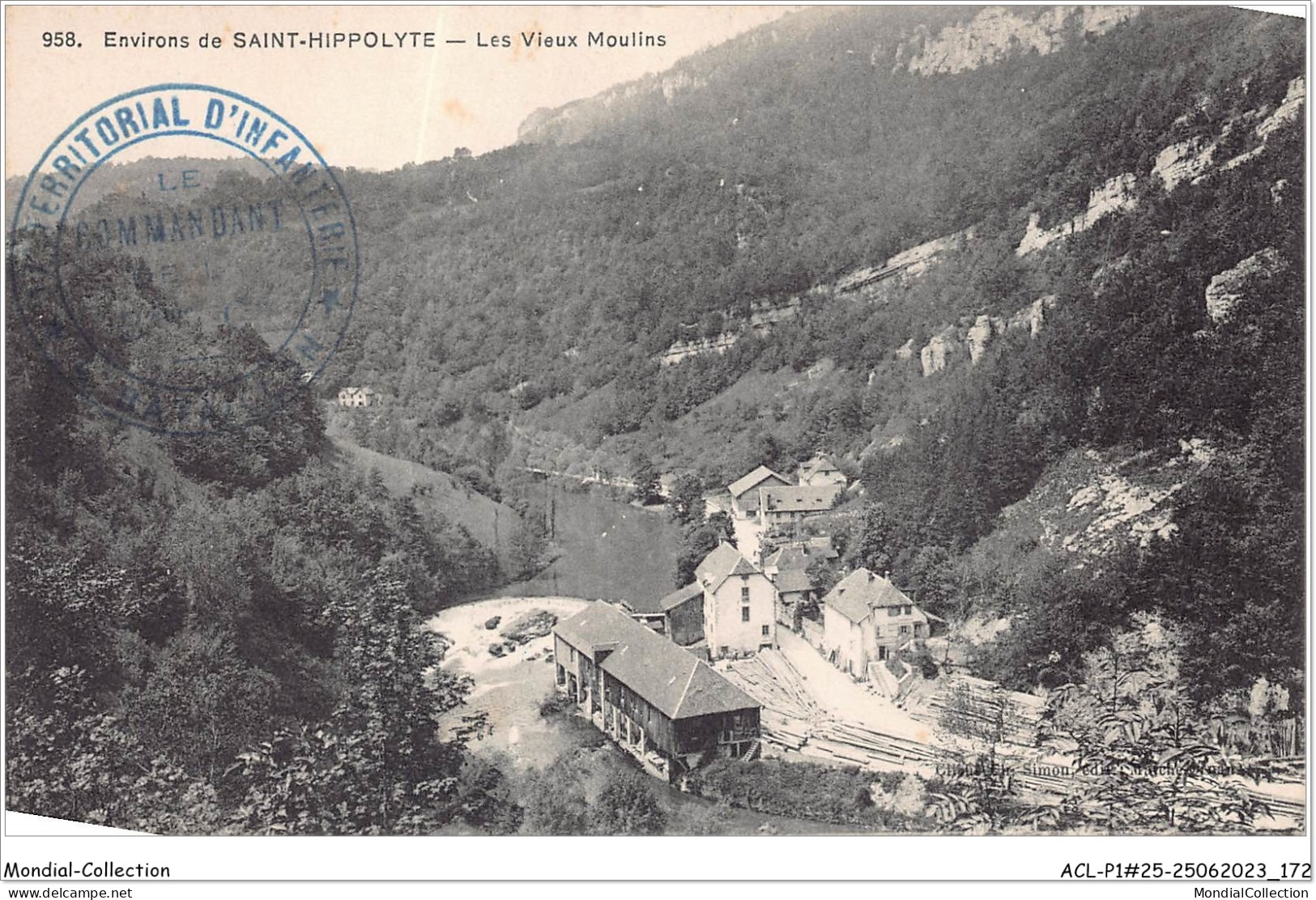 ACL P1-25-0087 - ENVIRONS DE-SAINT-HIPPOLYTE - Les Vieux Moulins - Saint Hippolyte