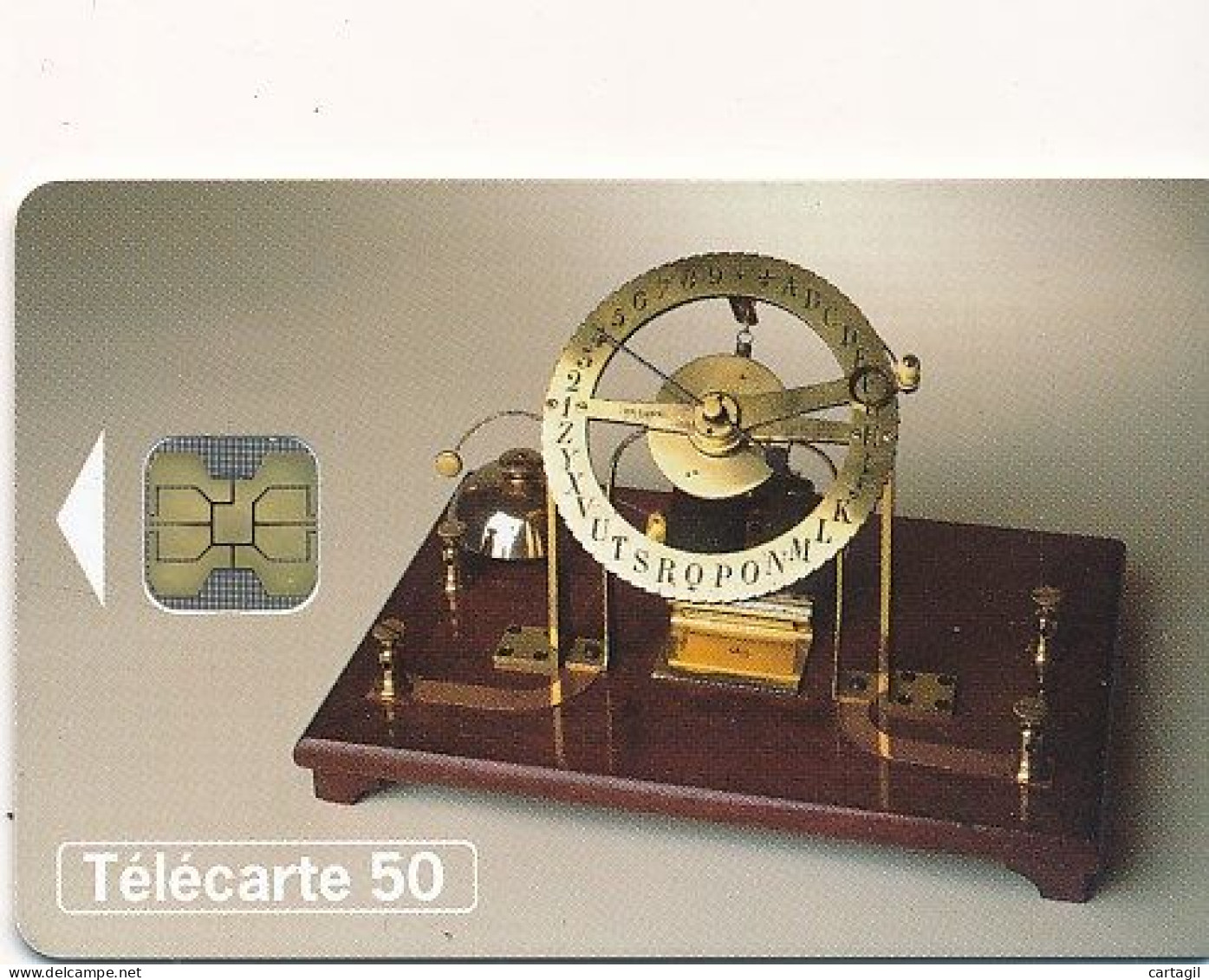 Télécarte France ( 09/98) Télégraphe Manipulateur Breguet 1850  (motif, état, Unités, Etc Voir Scan) + Port - Zonder Classificatie