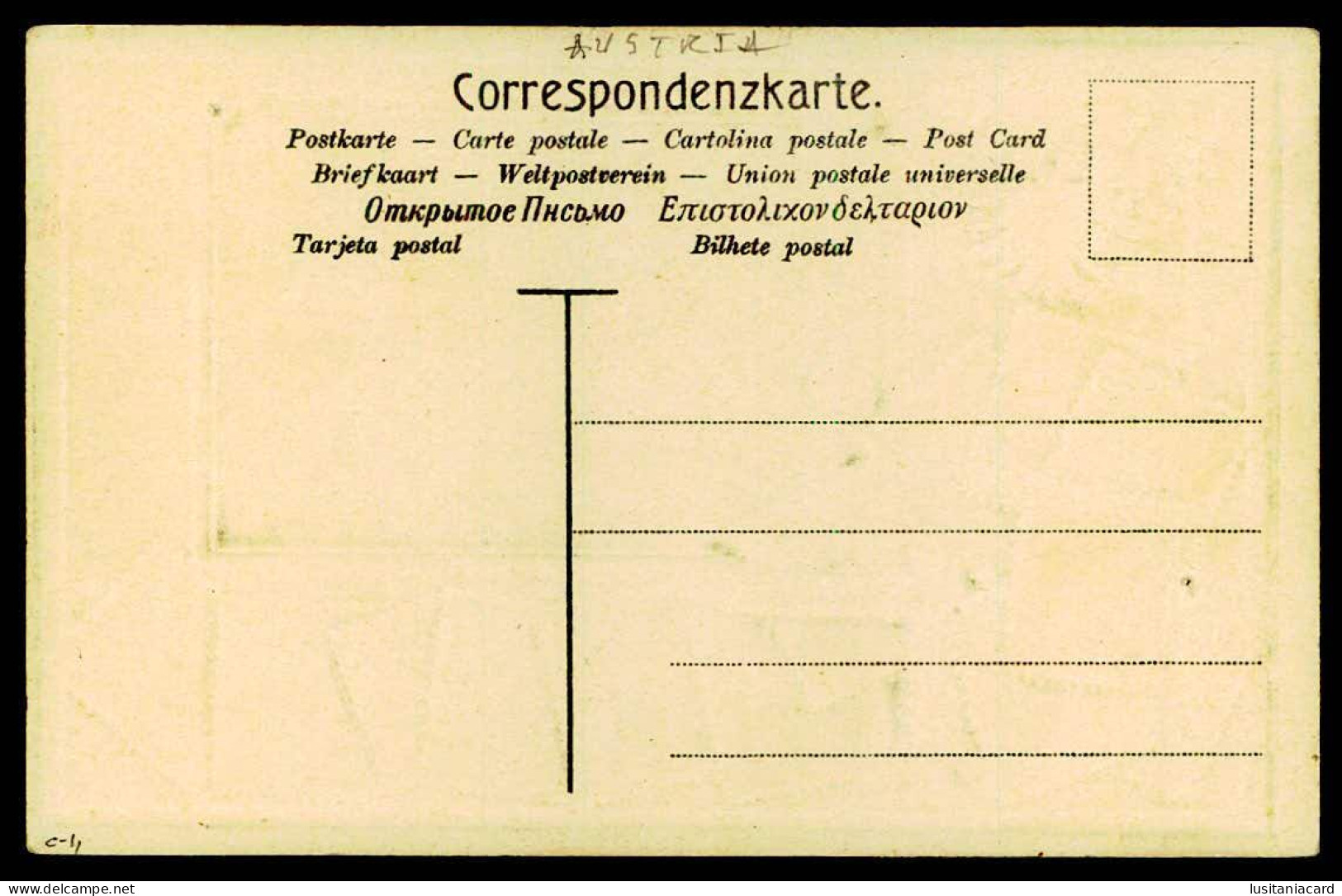 AUSTRIA - PHILATELIQUE -  (Ed. Ottmar Zieher Nº 6) Carte Postale - Briefmarken (Abbildungen)