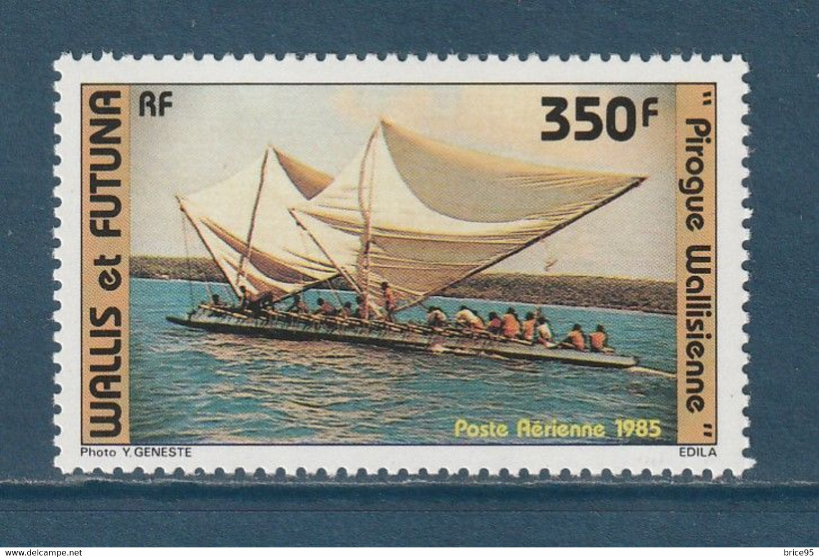 Wallis Et Futuna - YT PA N° 145 ** - Neuf Sans Charnière - Poste Aérienne - 1985 - Unused Stamps