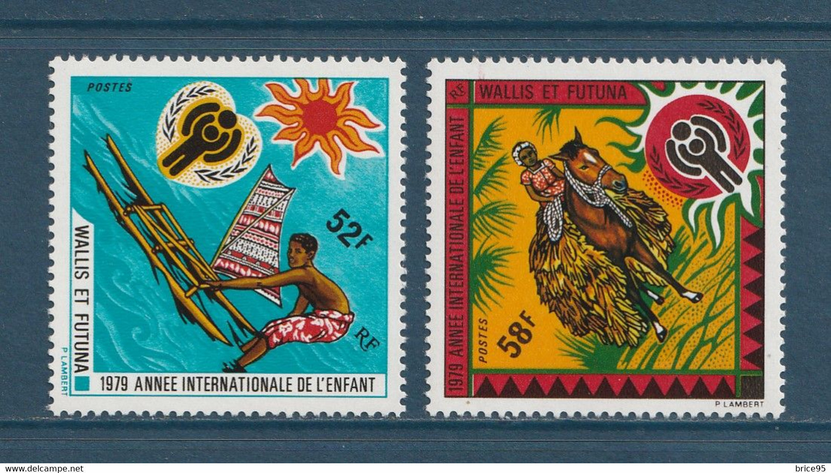 Wallis Et Futuna - YT N° 232 Et 233 ** - Neuf Sans Charnière - 1979 - Neufs