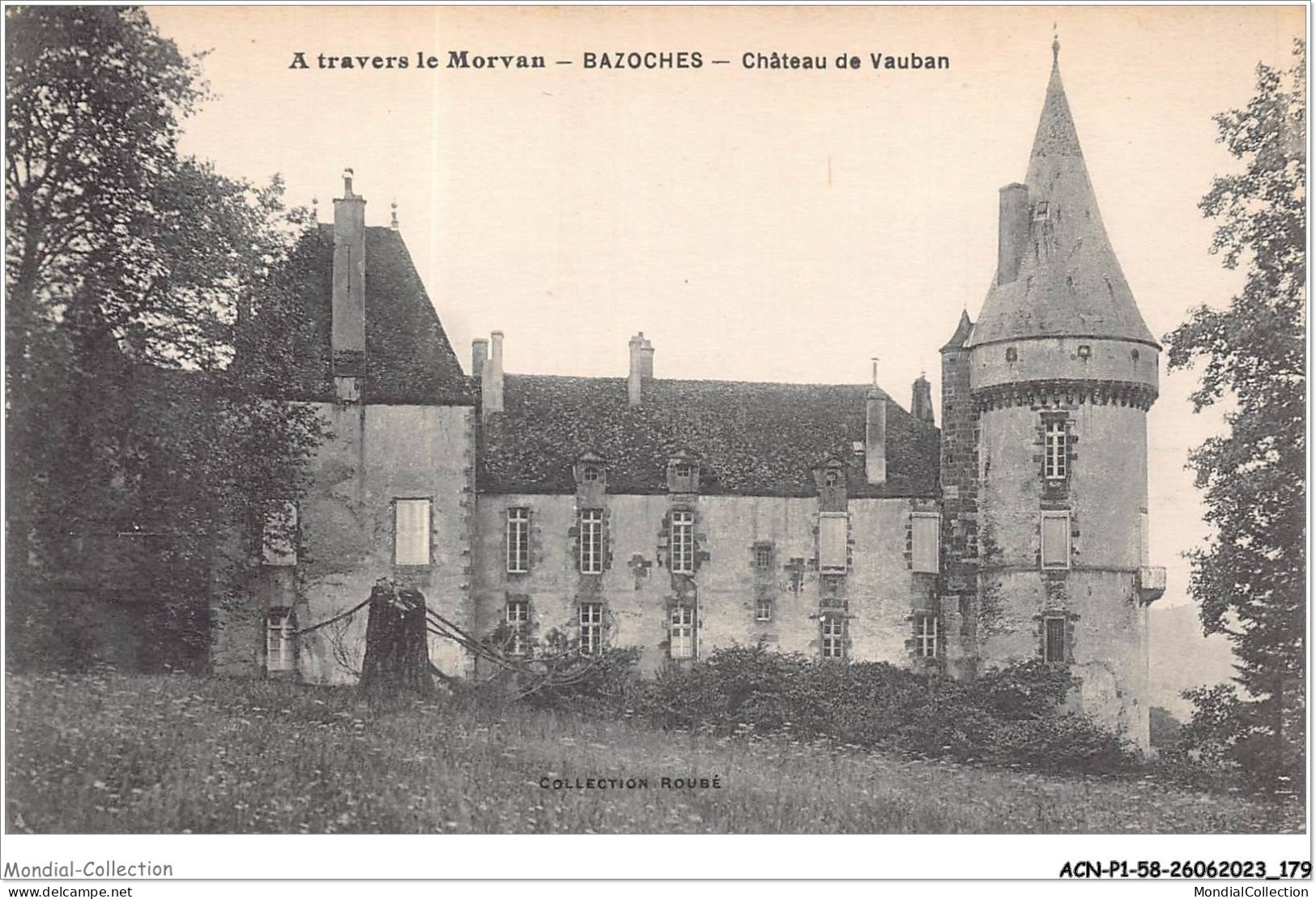 ACNP1-58-0092 - à Travers Le Morvan - BAZOCHES - Château De Vauban - Bazoches