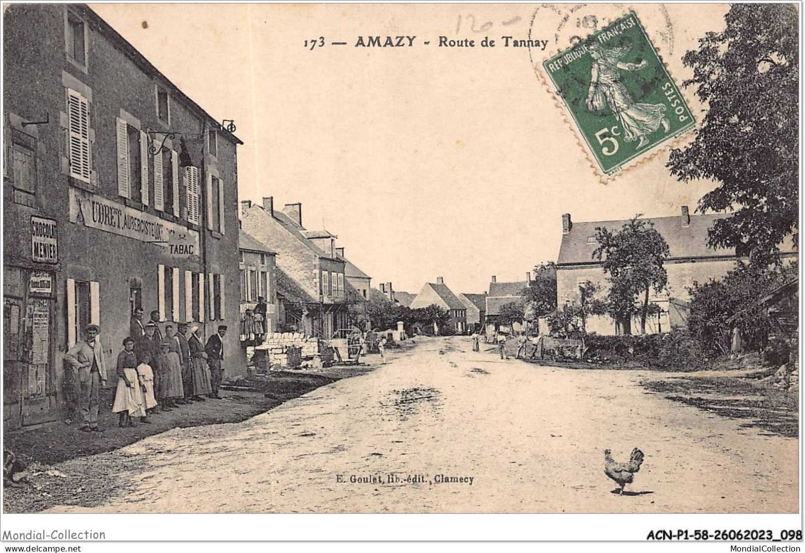 ACNP1-58-0051 - AMAZY - Route De Tannay - Tannay