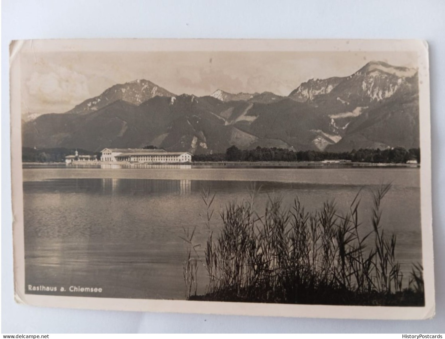 Rasthaus Am Chiemsee An Der Autobahn München-Salzburg, Prien, 1940 - Chiemgauer Alpen