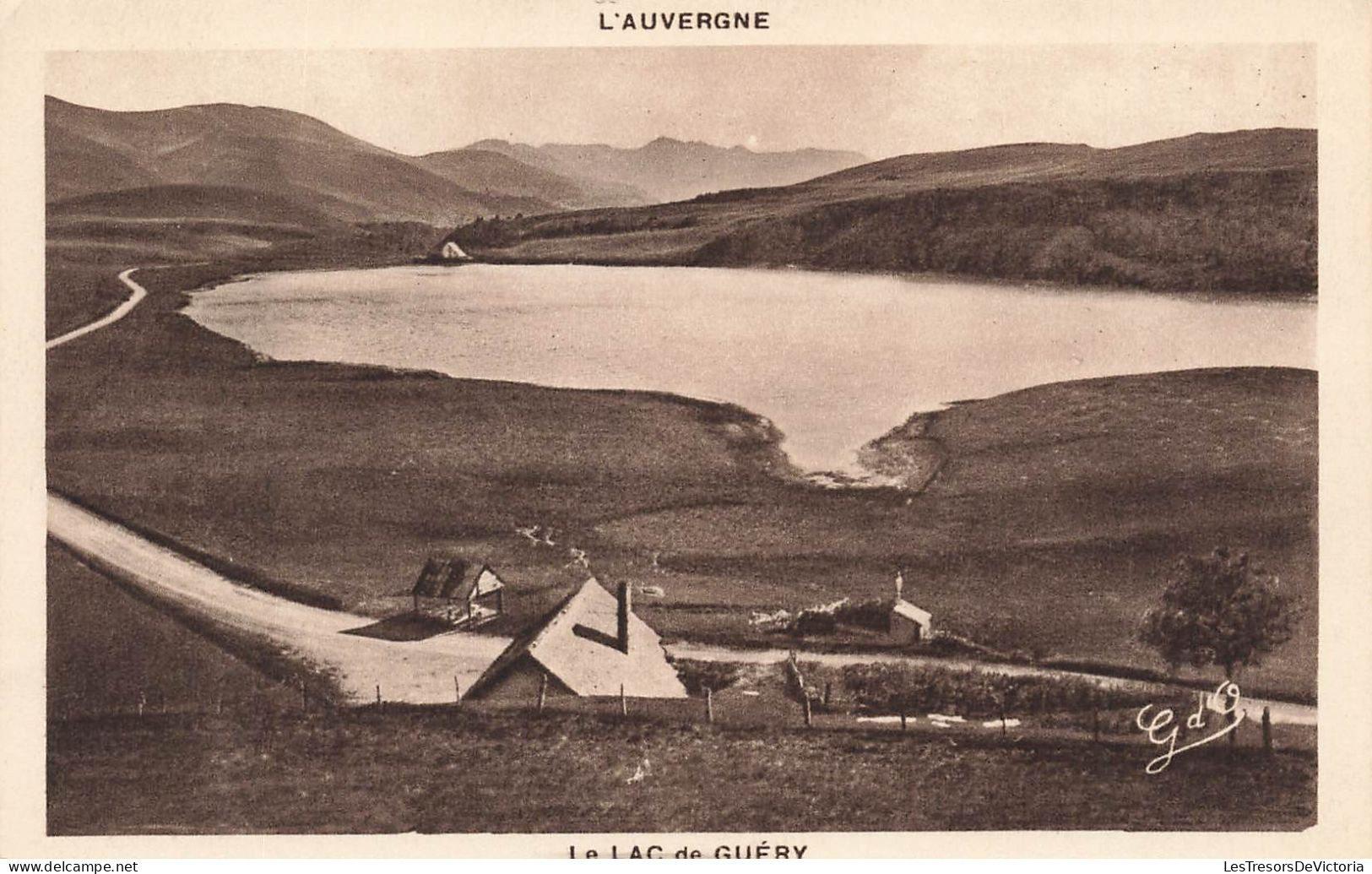 FRANCE - Auvergne - Le Lac De Guéry - Carte Postale Ancienne - Auvergne Types D'Auvergne