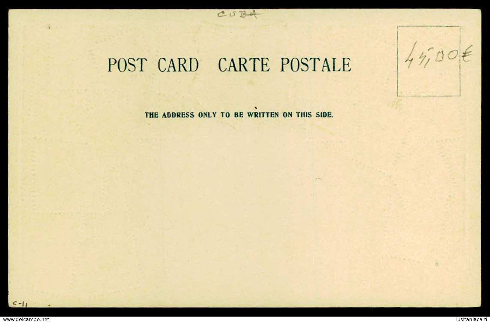 CUBA - PHILATELIQUE - (Ed. Ottmar Zieher Nº 58) Carte Postale - Briefmarken (Abbildungen)