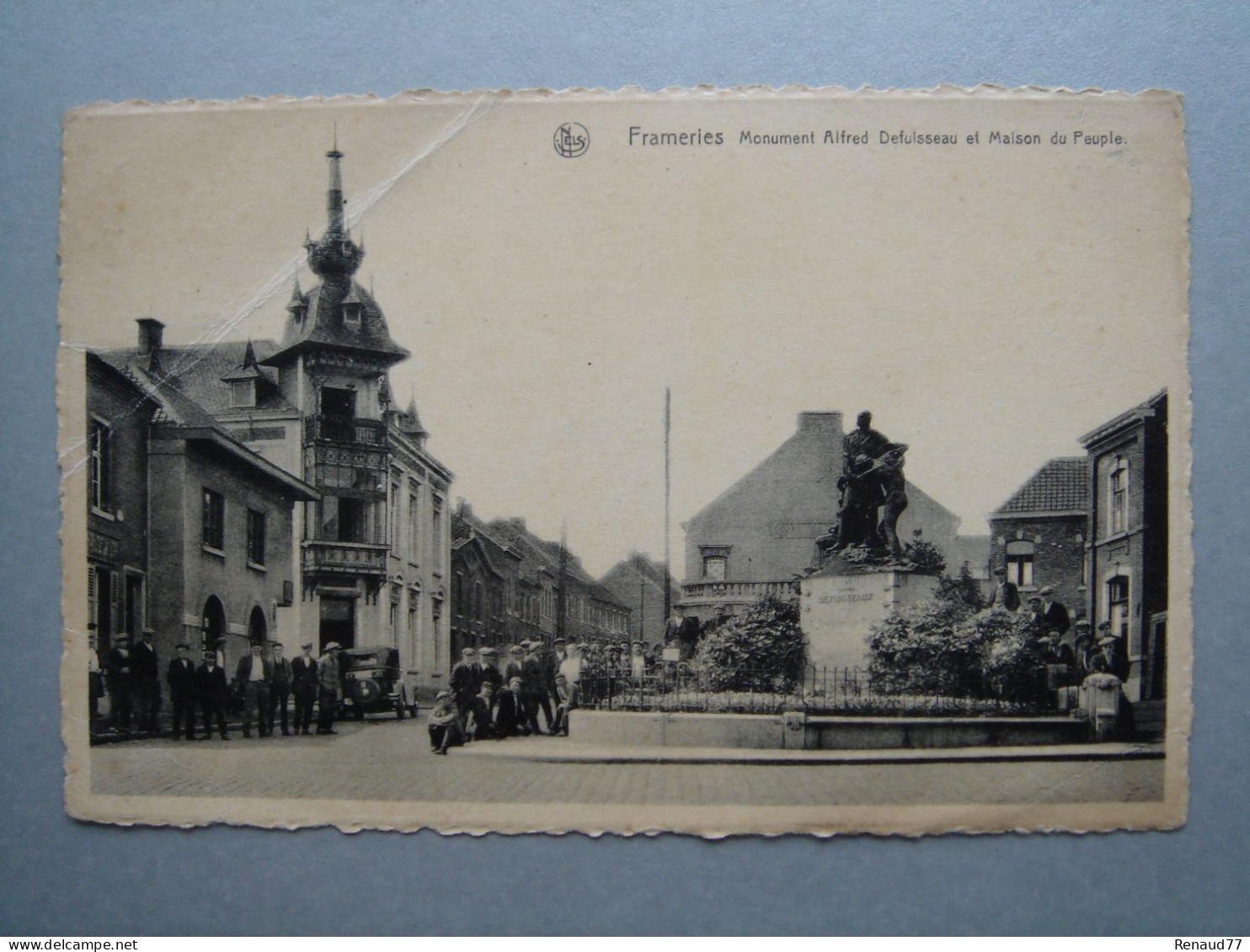 Frameries - Monument Alfred Defuisseaux Et Maison Du Peuple - Frameries