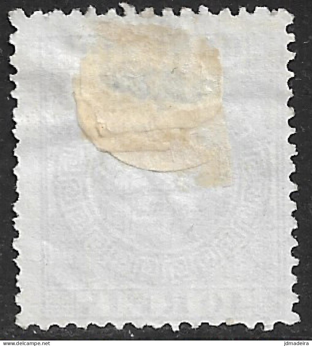 Cabo Verde – 1877 Crown Type 40 Réis Mint Stamp - Islas De Cabo Verde
