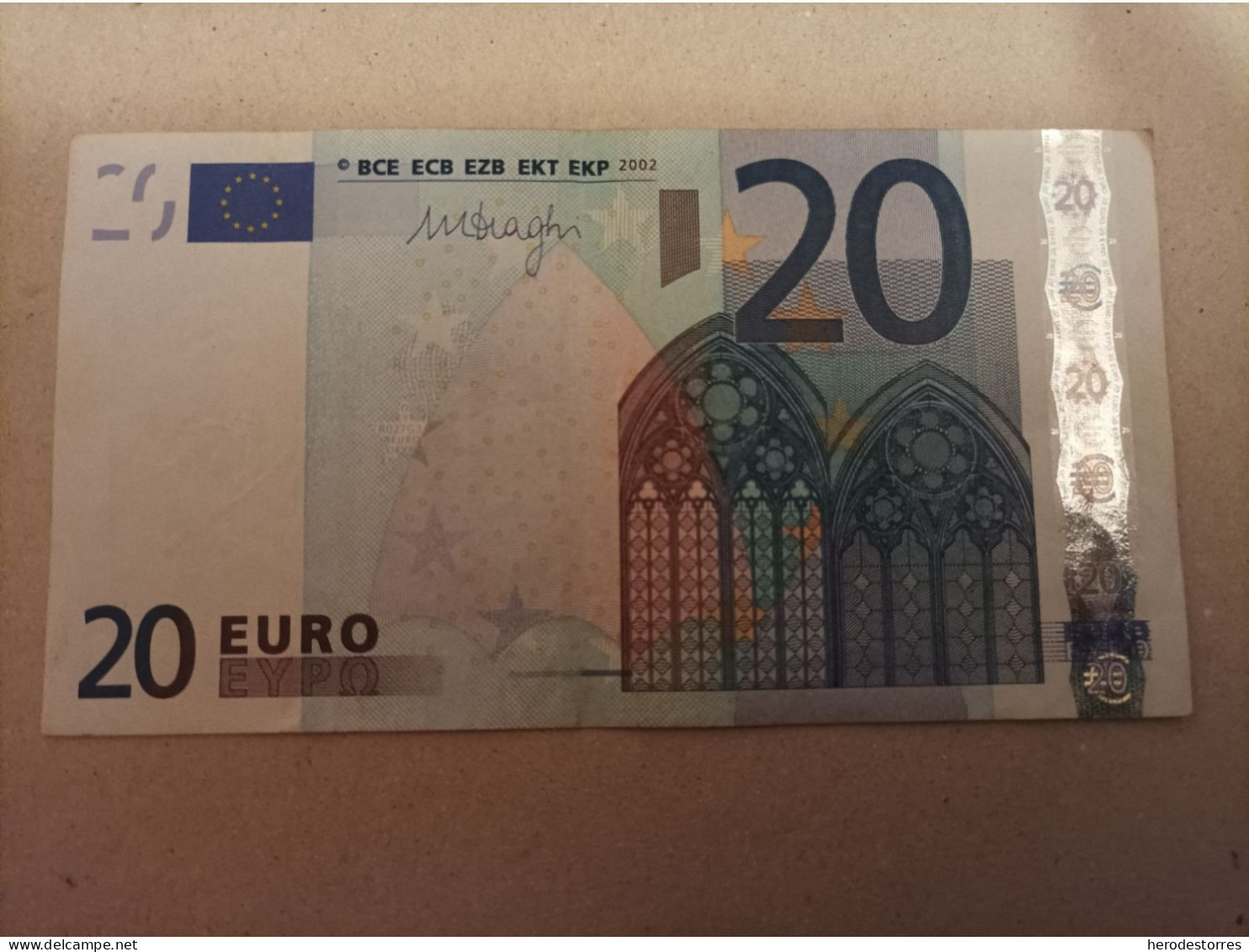 20 EURO ESLOVENIA(H), R027, DRAGHI - 20 Euro