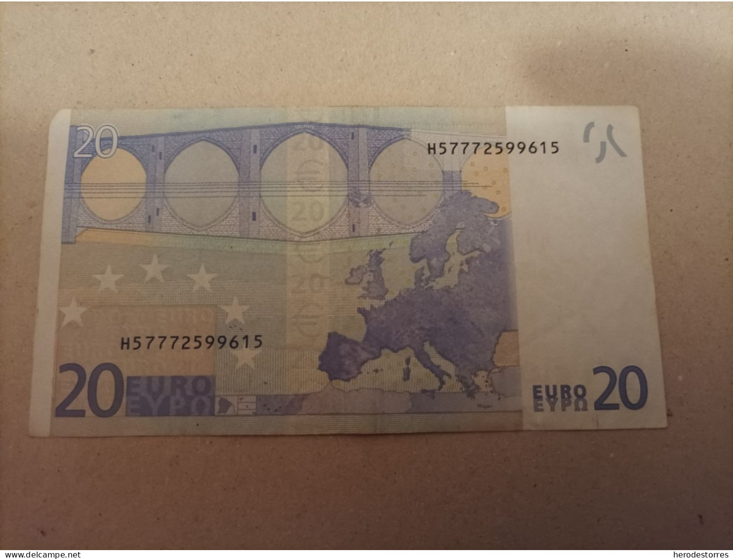20 EURO ESLOVENIA(H), R027, DRAGHI - 20 Euro
