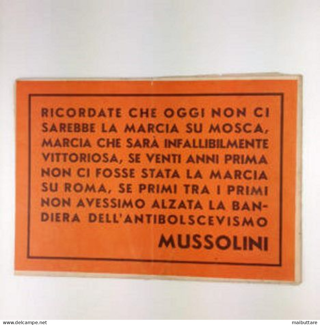 Guida,norme Per Ufficiali E Sottoufficiali Destinati A Raggiungere Il C.S.I.R. (corpo Spedizione Italiana Russia)  1941 - Documenti