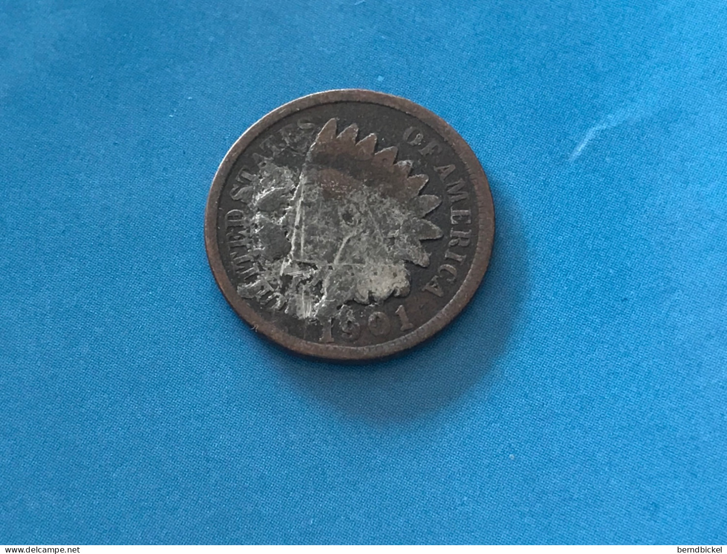 Münze Münzen Umlaufmünze USA 1 Cent 1901 - 1859-1909: Indian Head