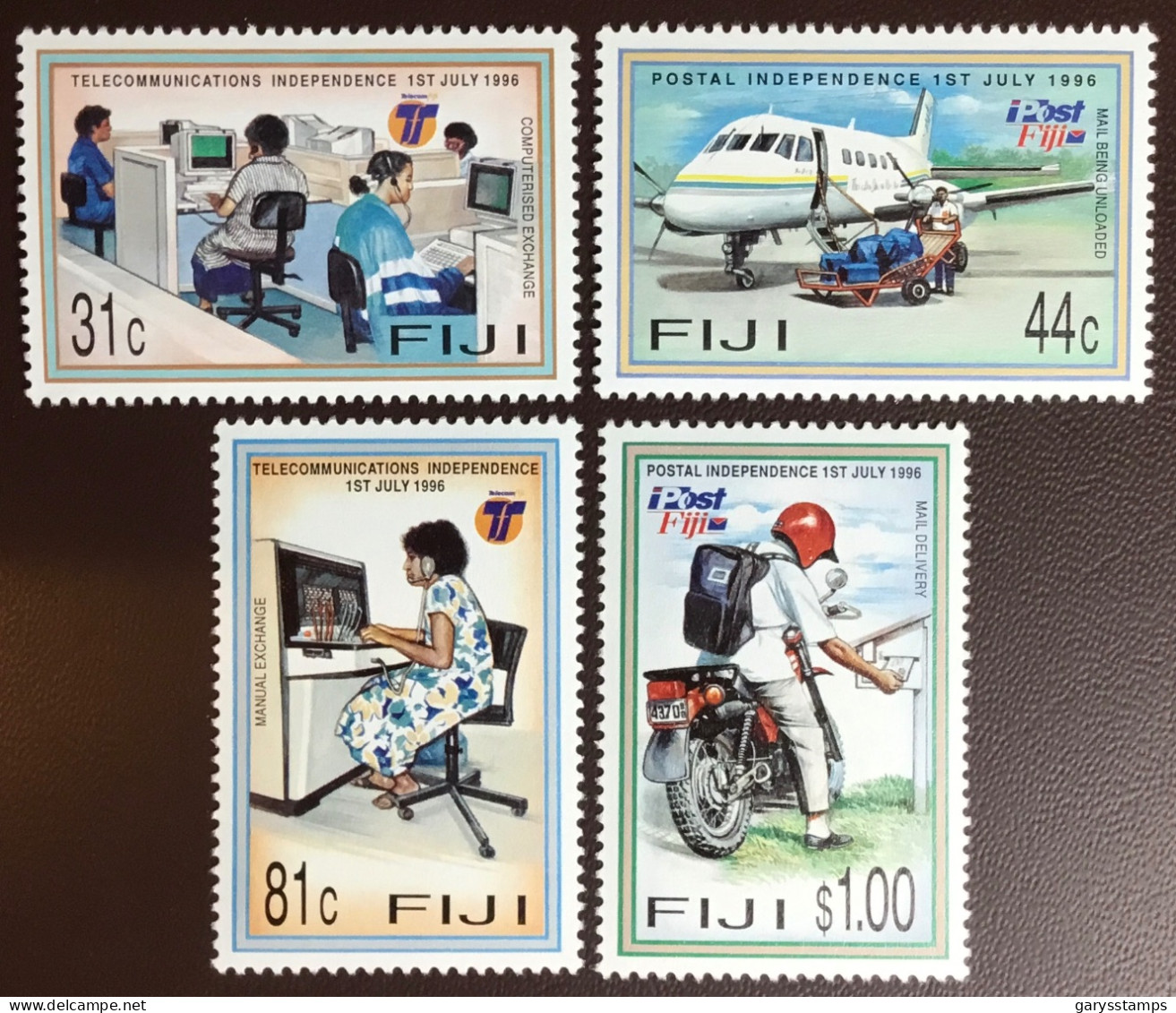 Fiji 1996 Postal & Telecommunications MNH - Fiji (1970-...)