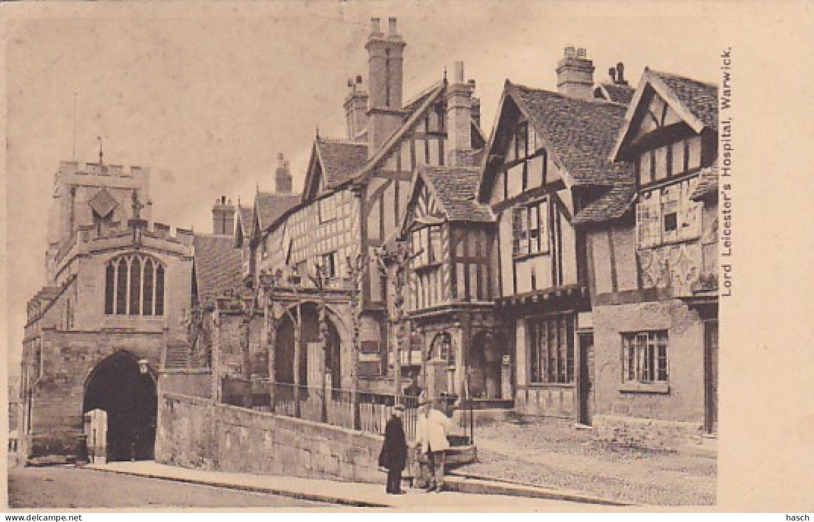 241667Warwick, Lord Leicesters Hospital. (1907)(see Corners, Little Tear Top) - Warwick