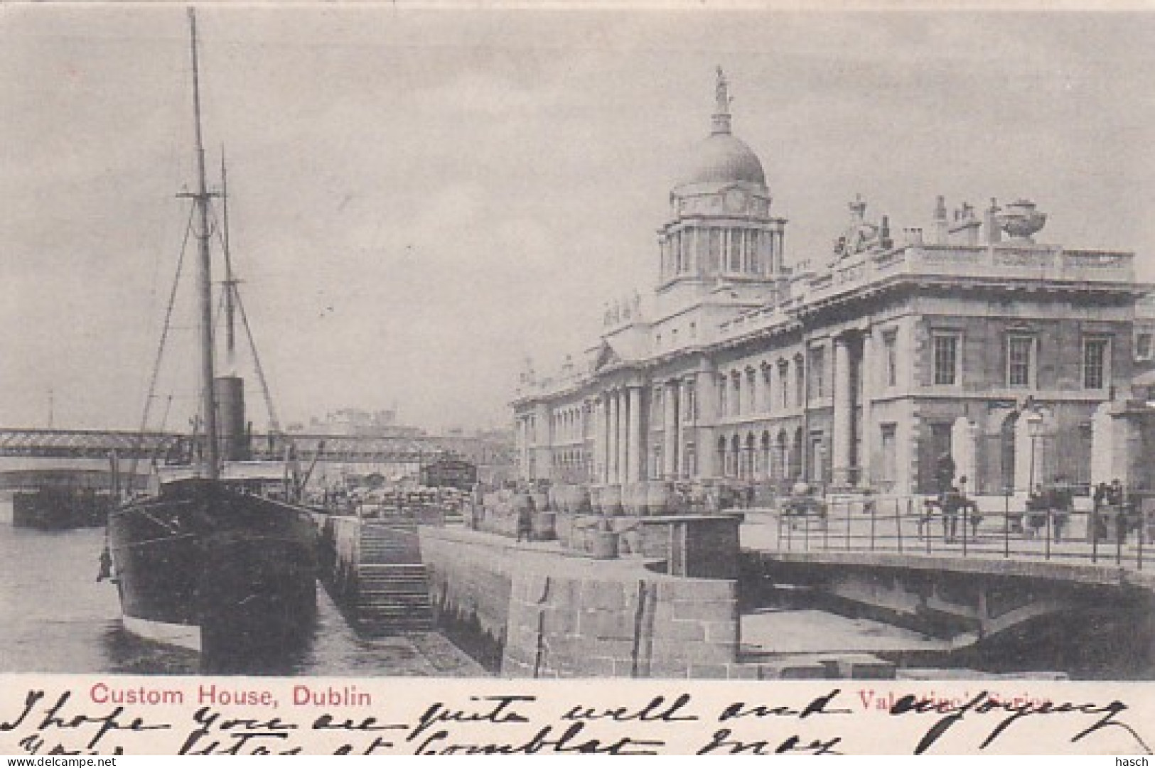 241694Dublin, Custom House. - Dublin