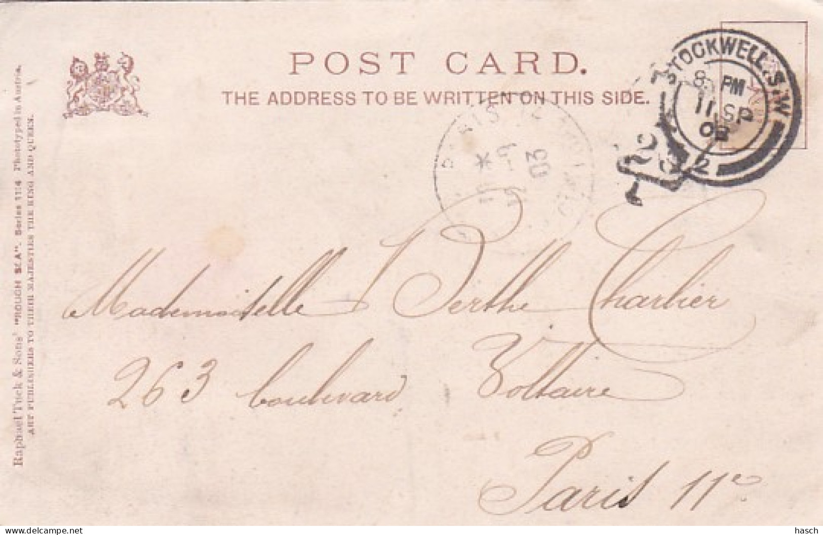 241697Bradda Head, Port Erin. (postmark 1903)(see Corners) - Isle Of Man